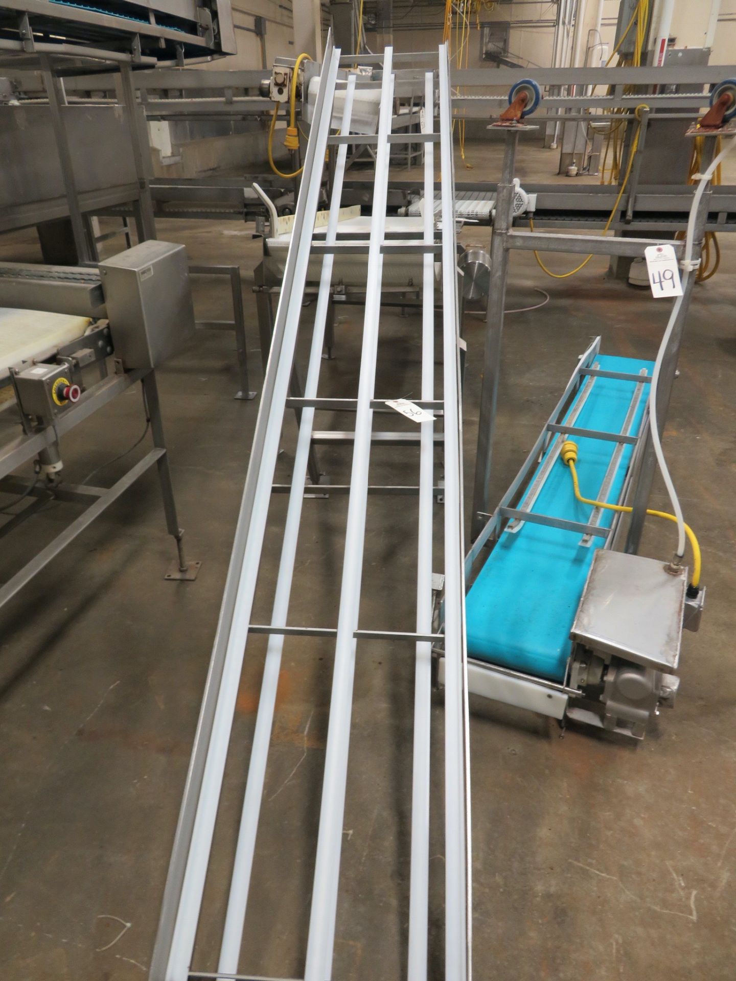 Stainless Steel Conveyor, 18"W x 10'L | Rigging Fee: $150