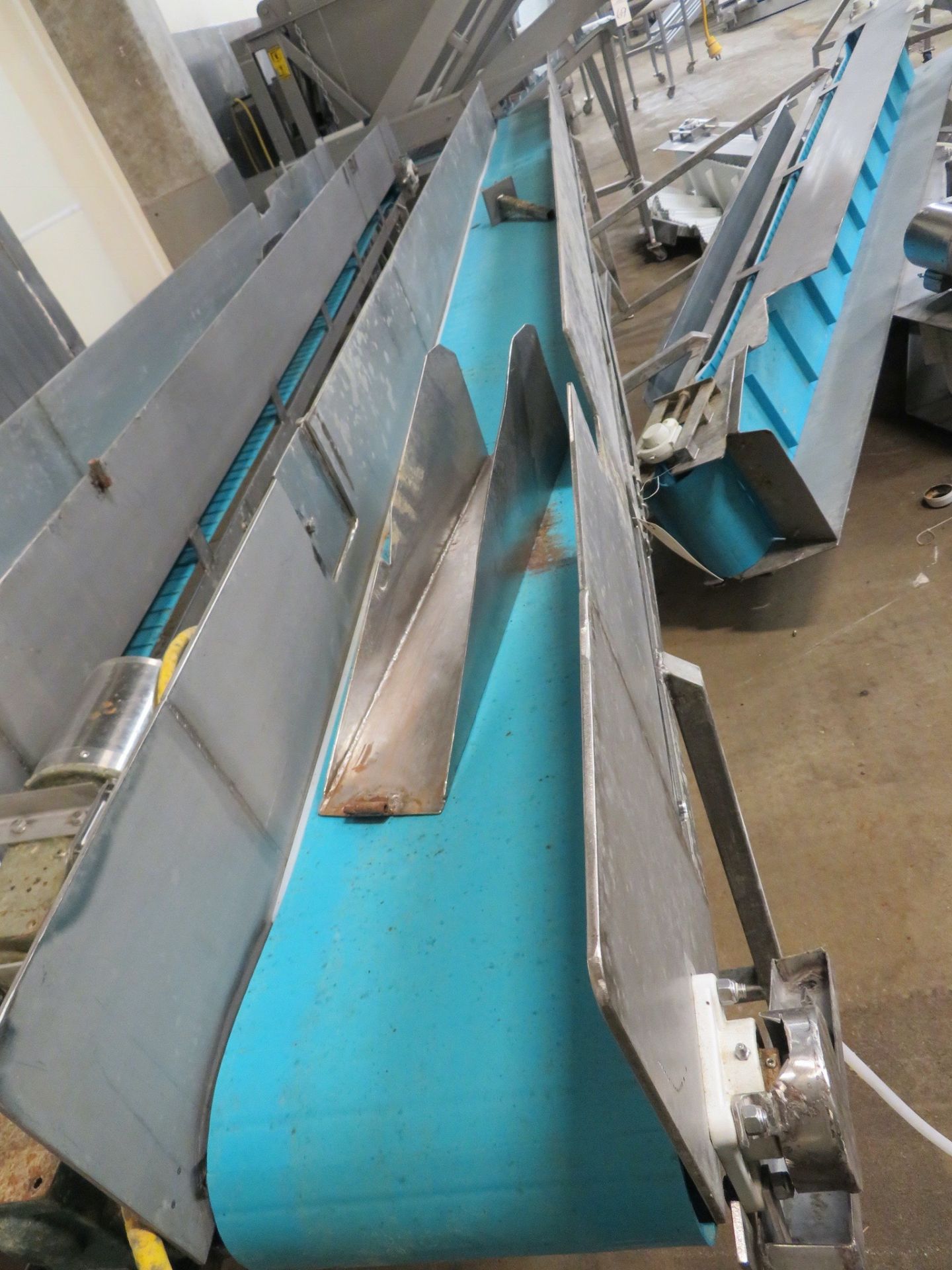 Stainless Steel Conveyor, 12"W x 16'L | Rigging Fee: $150