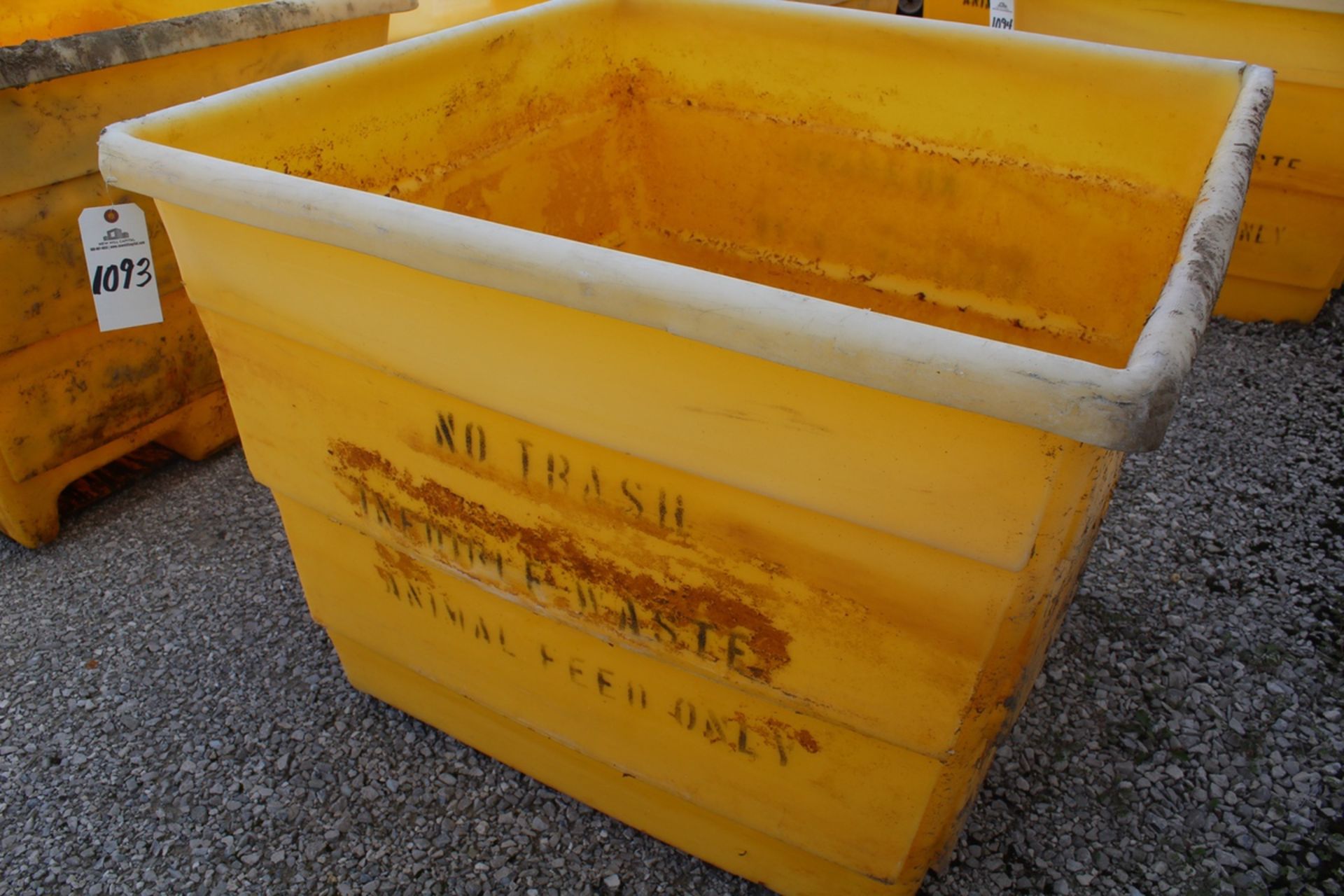 Poly Product Waste Bin | Rigging Fee: $10