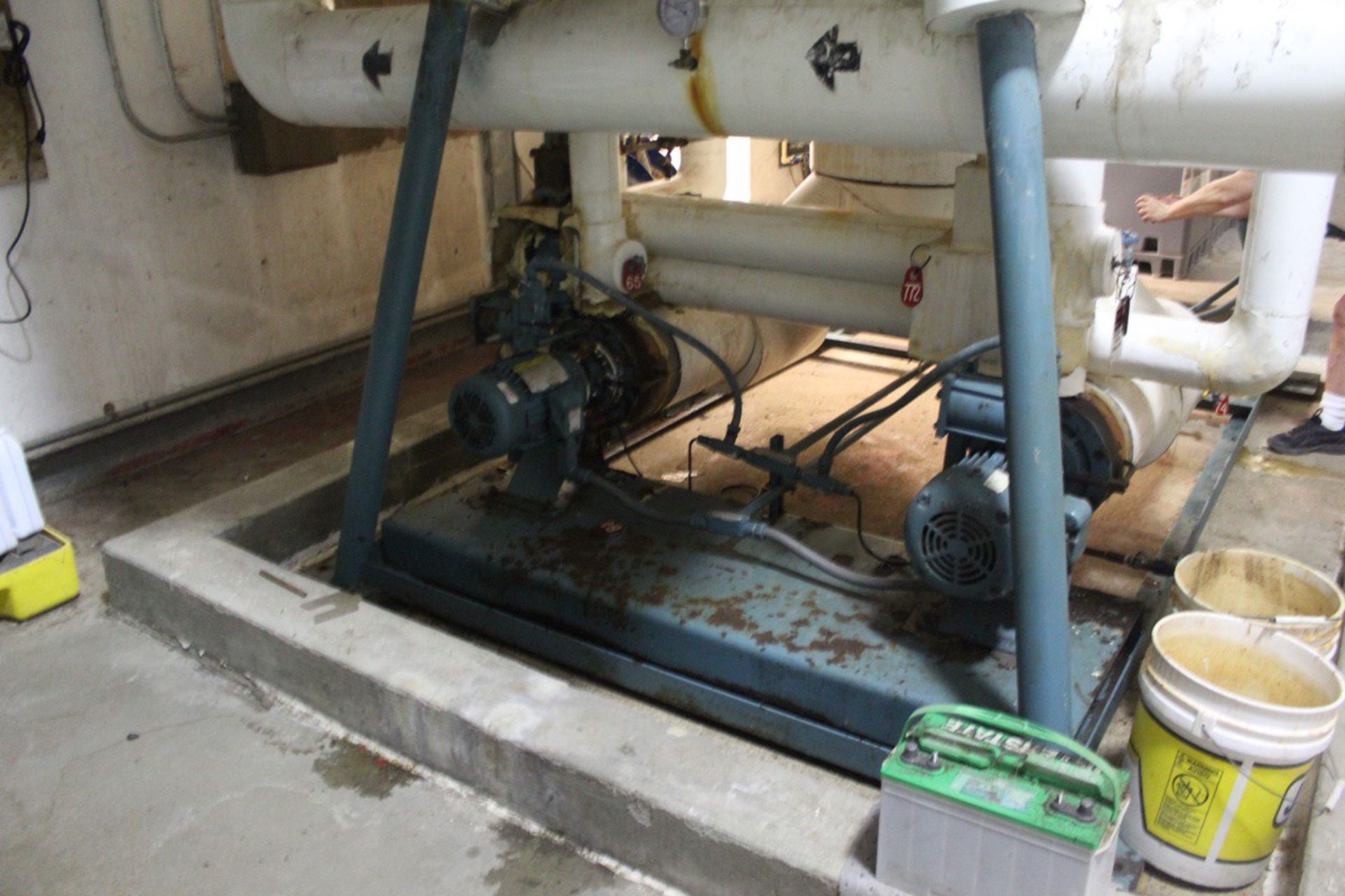 Ammonia Recirculating Tank Skid | Rigging Fee: $4850 - Image 3 of 4
