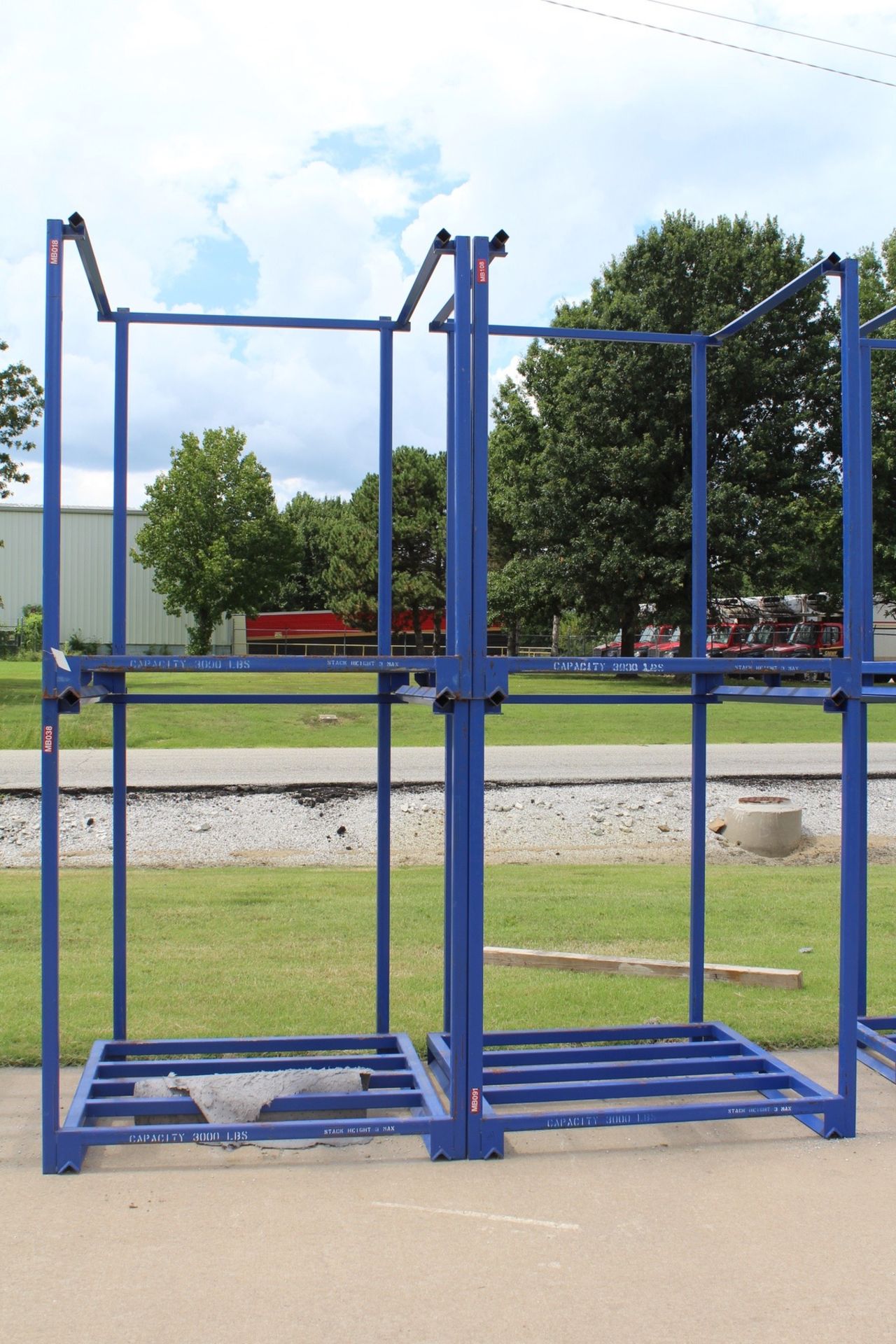 Lot of (2) Stackable Rack Sections | Rigging Fee: $30