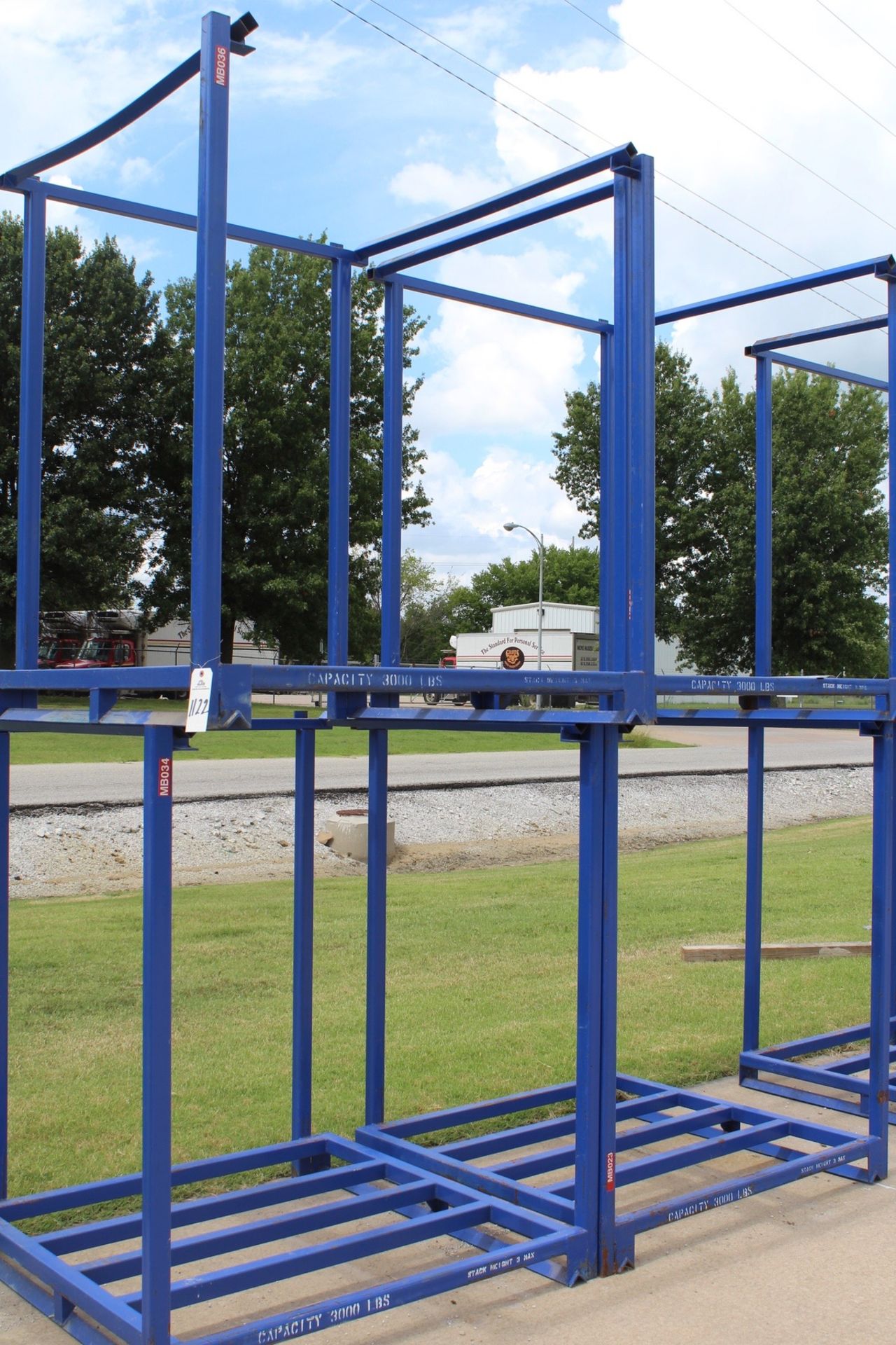 Lot of (2) Stackable Rack Sections | Rigging Fee: $30