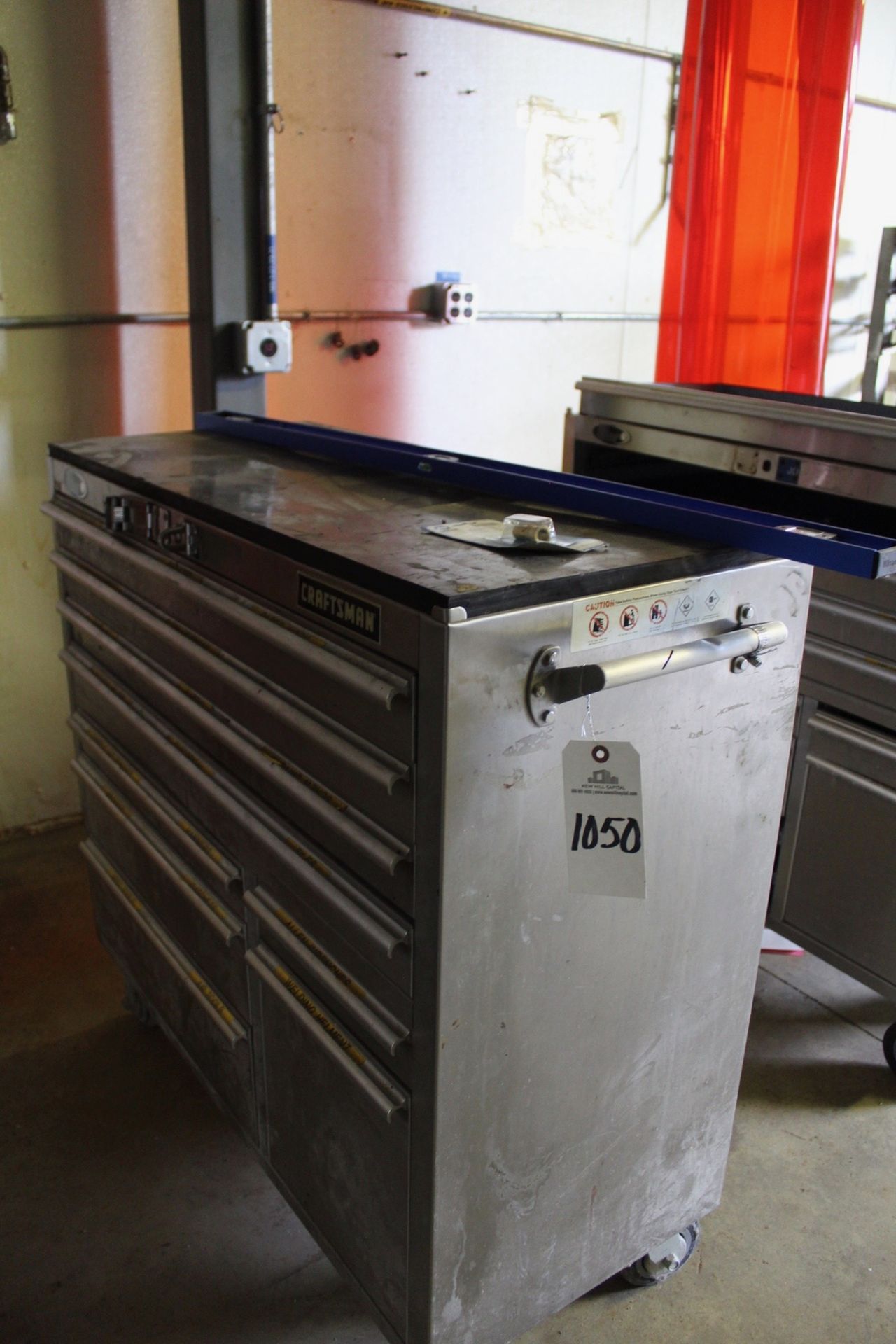 Craftsman Stainless Steel Tool Box | Rigging Fee: Hand Carry