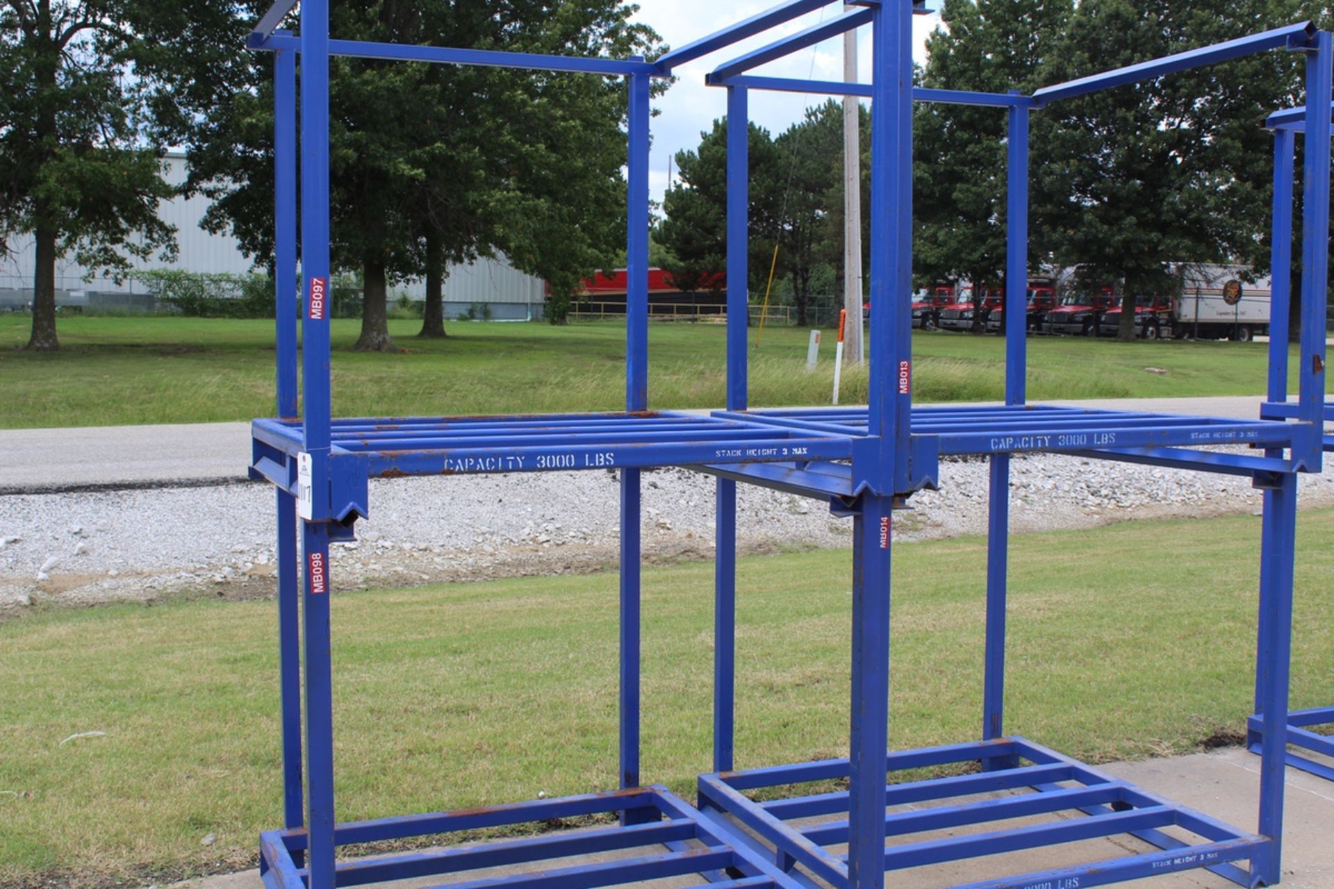 Lot of (2) Stackable Rack Sections | Rigging Fee: $30