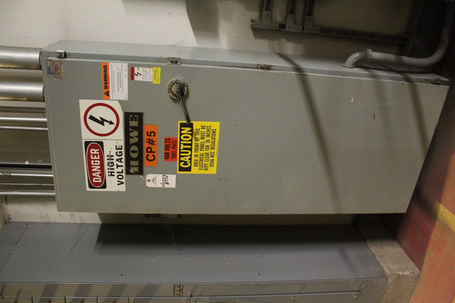 Howe Rotary Screw Ammonia Compressor 460 Volt 3ph 250 HP, M# HSC-77HR | Rigging Fee: $2150 - Image 4 of 4