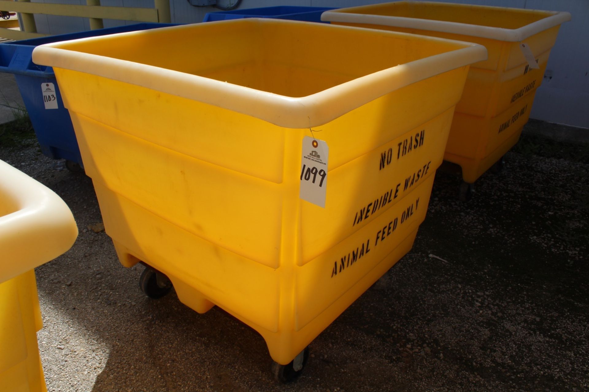 Poly Product Waste Bin | Rigging Fee: $10