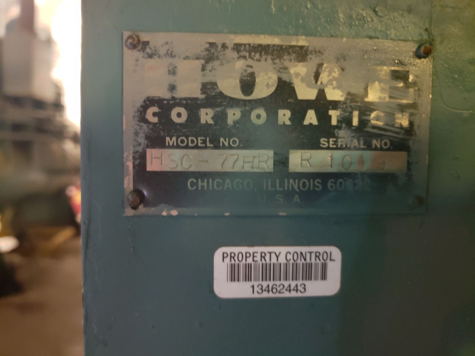 Howe Rotary Screw Ammonia Compressor 460 Volt 3ph 250 HP, M# HSC-77HR | Rigging Fee: $2150 - Image 2 of 4