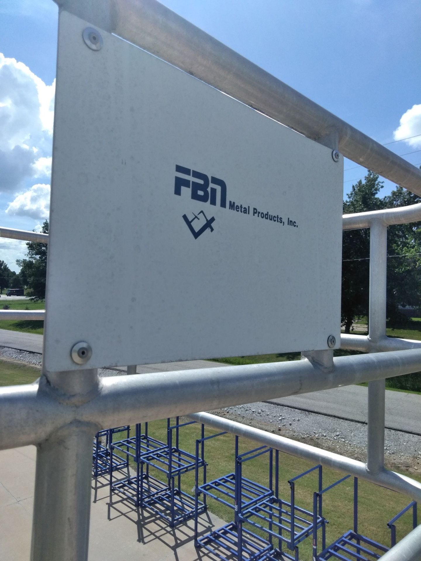 FBN Metal Products Truck Inspection Platform | Rigging Fee: $650 - Image 2 of 2