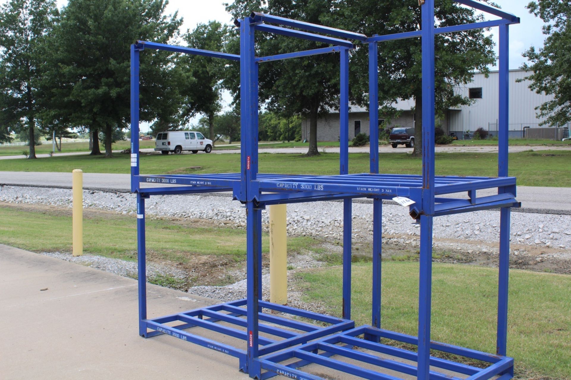 Lot of (2) Stackable Rack Sections | Rigging Fee: $30