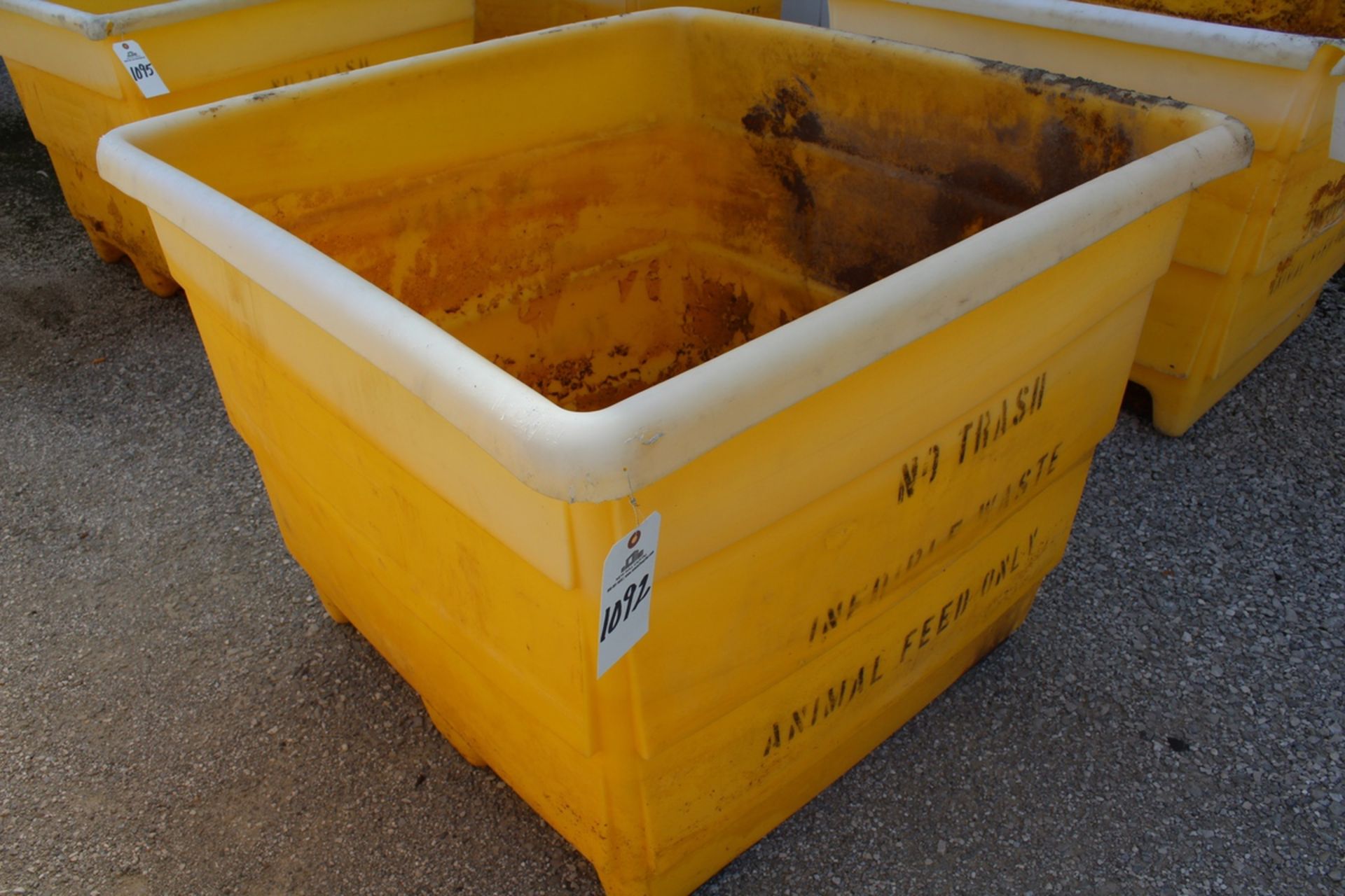 Poly Product Waste Bin | Rigging Fee: $10