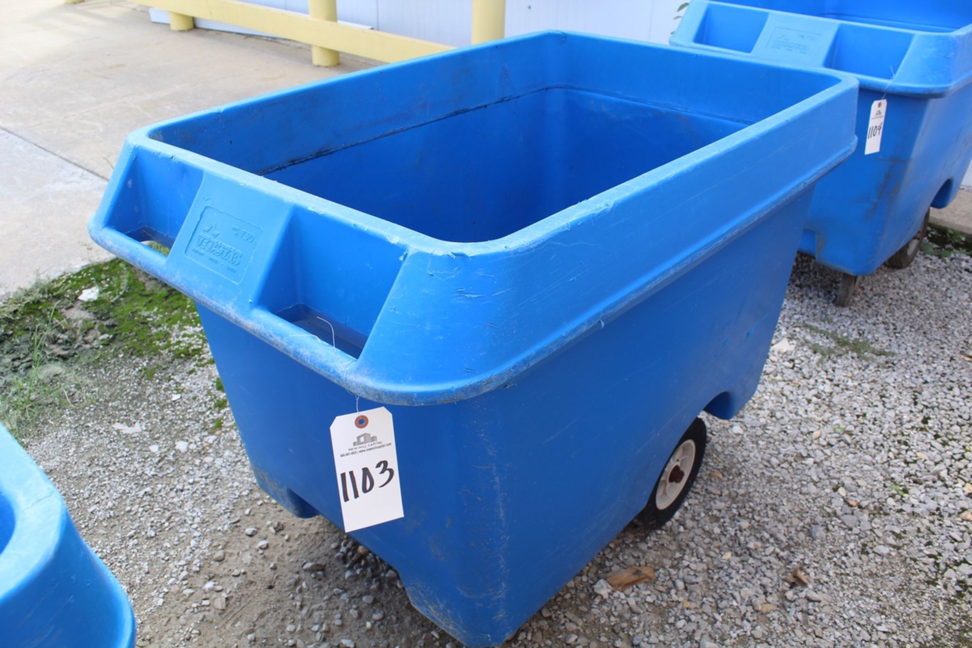 Poly Product Waste Bin | Rigging Fee: $10