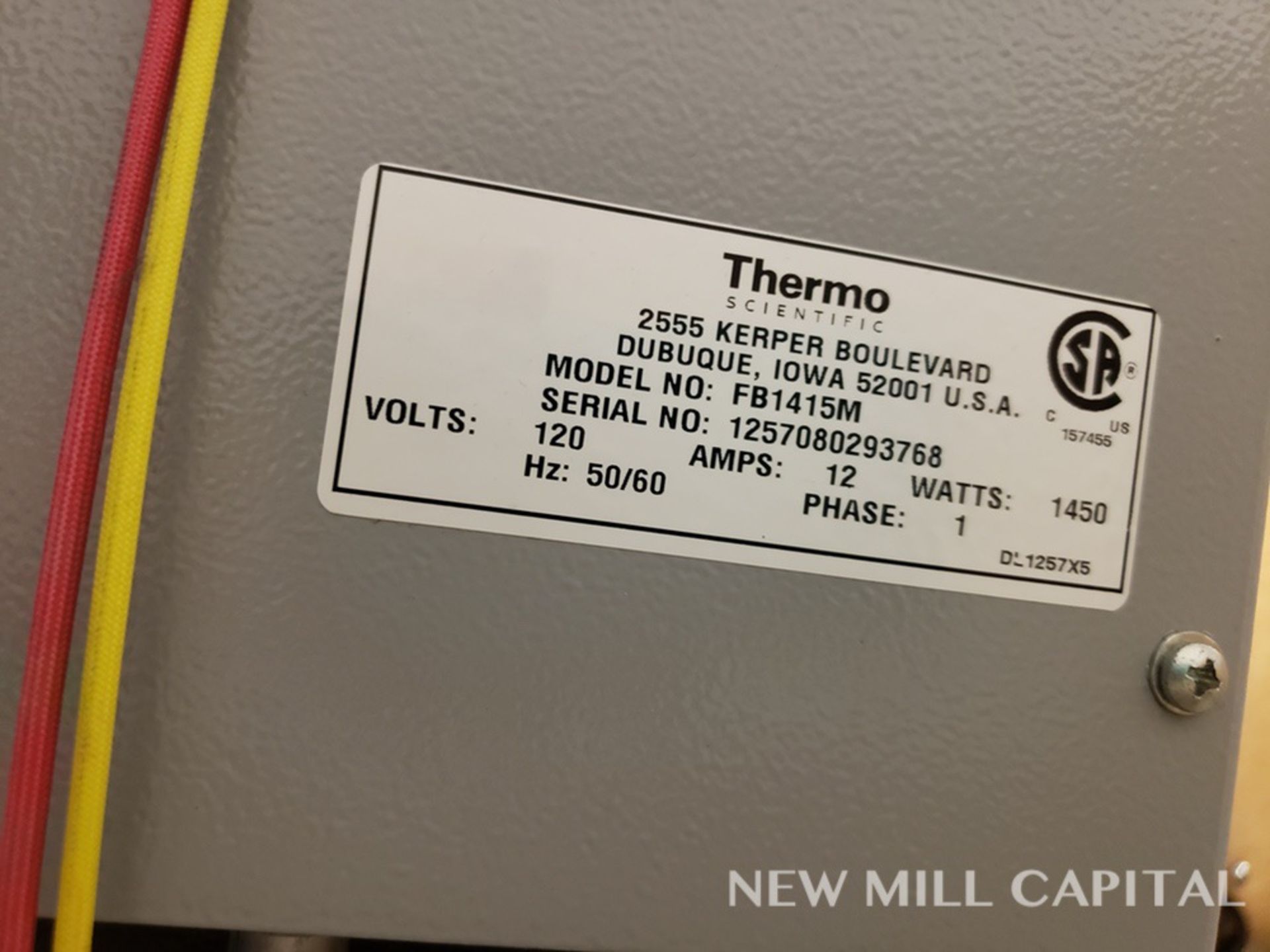 Thermo Scientific, Barnstead Thermolyne, 1400 Furnace, M# FB1415M - Image 2 of 3