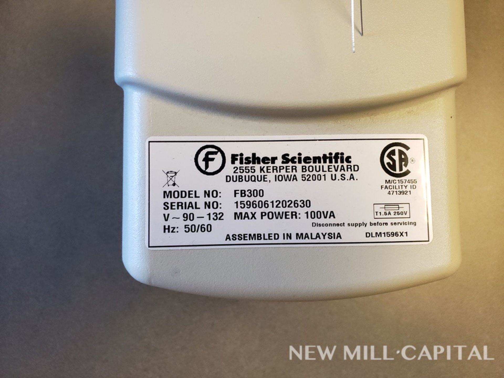 Fisher Scientific, Electrophoresis Power Supply, M# FB300 - Image 2 of 2