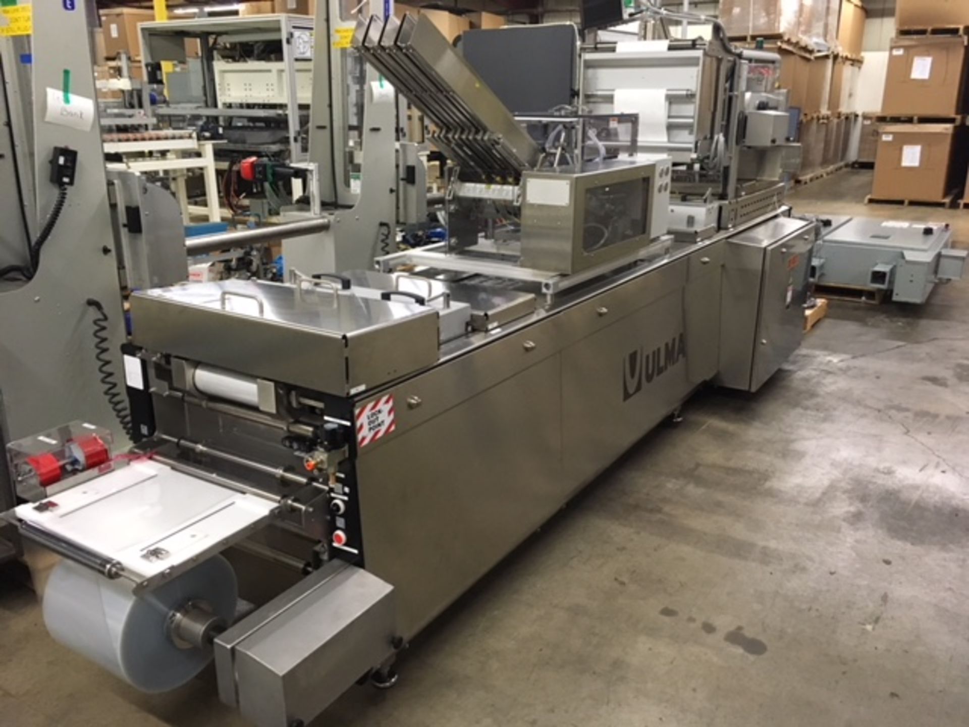 Like New 2013 Ulma-Harpak TFS400 Roll Stock Thermoforming Packaging Machine | Elkton MD - Rig: $1000 - Image 2 of 6