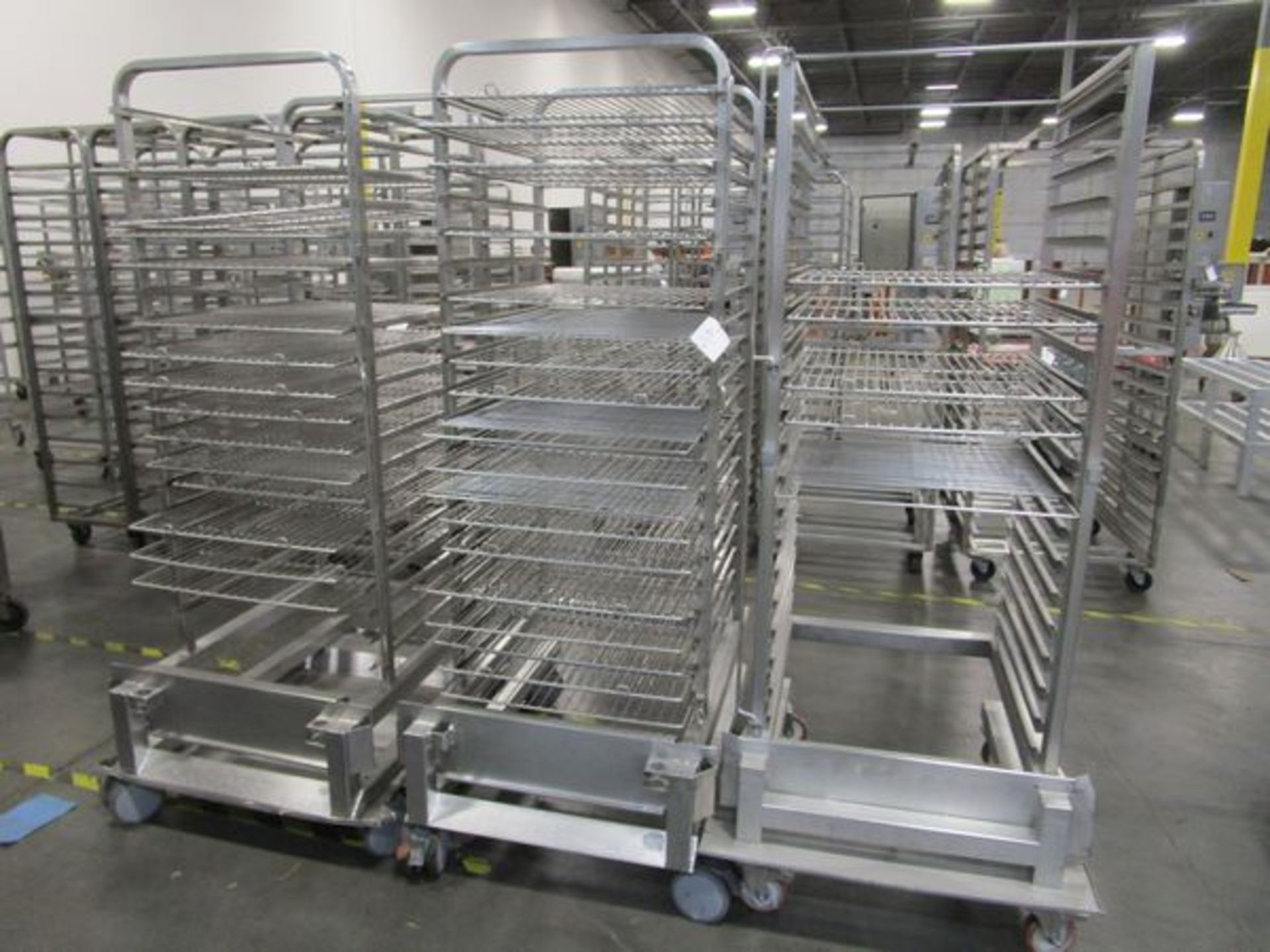 Lot (3) Stainless Steel H.D. Bakery Racks 21" W | Rigging Fee: $25 - Image 2 of 3