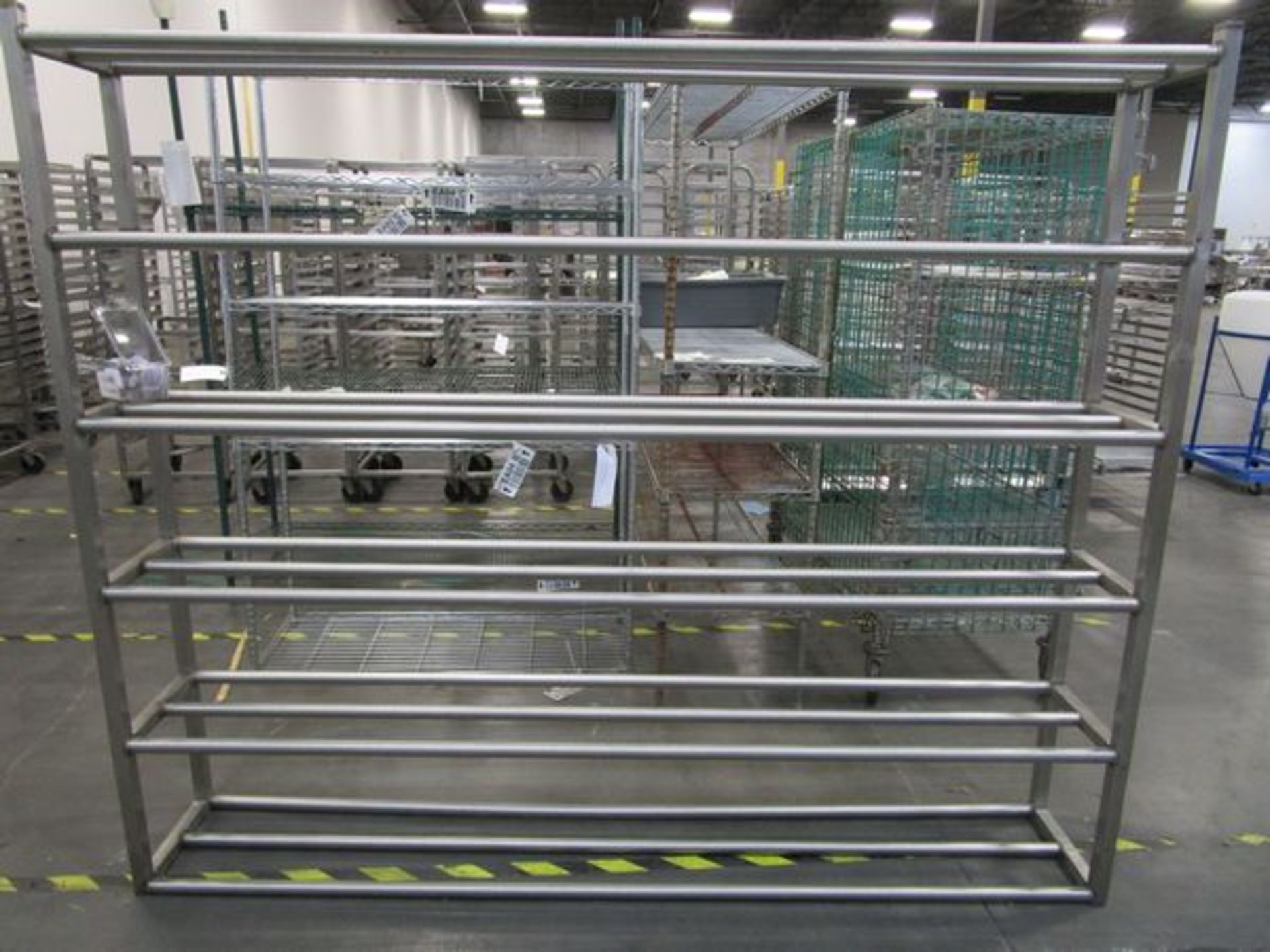 12"x 80" Stainless Steel Rack | Rigging Fee: $25