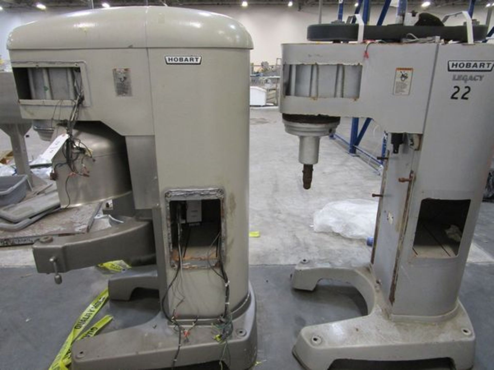Lot (2) Hobart Mixers (Parts Only) | Rigging Fee: $50