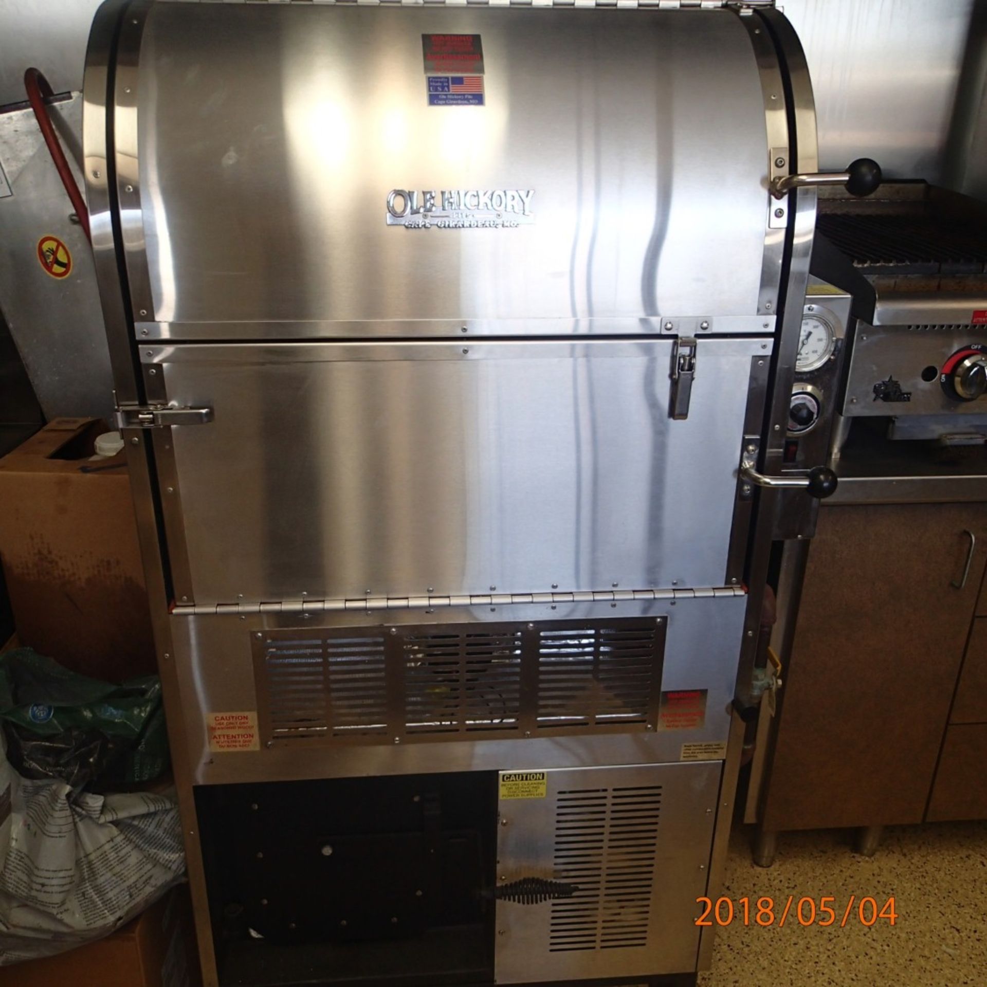 Ole Hickory Pits Test Kitchen Smoker, Model CTO, S/N 130605106 - Located in St. Cloud, MN