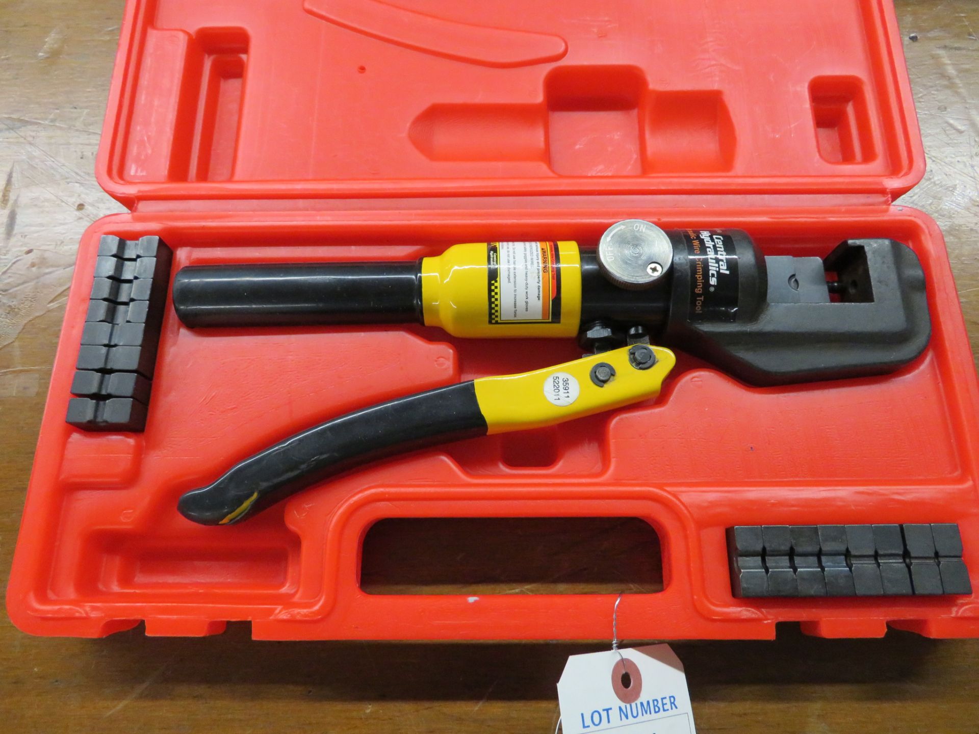 Central Hydraulic Wire Crimping Hand Tool