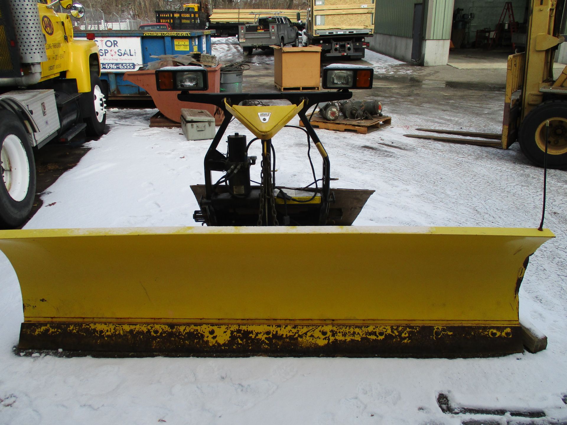 9' Fisher Minute Mount 2 Snow Plow - Image 2 of 2