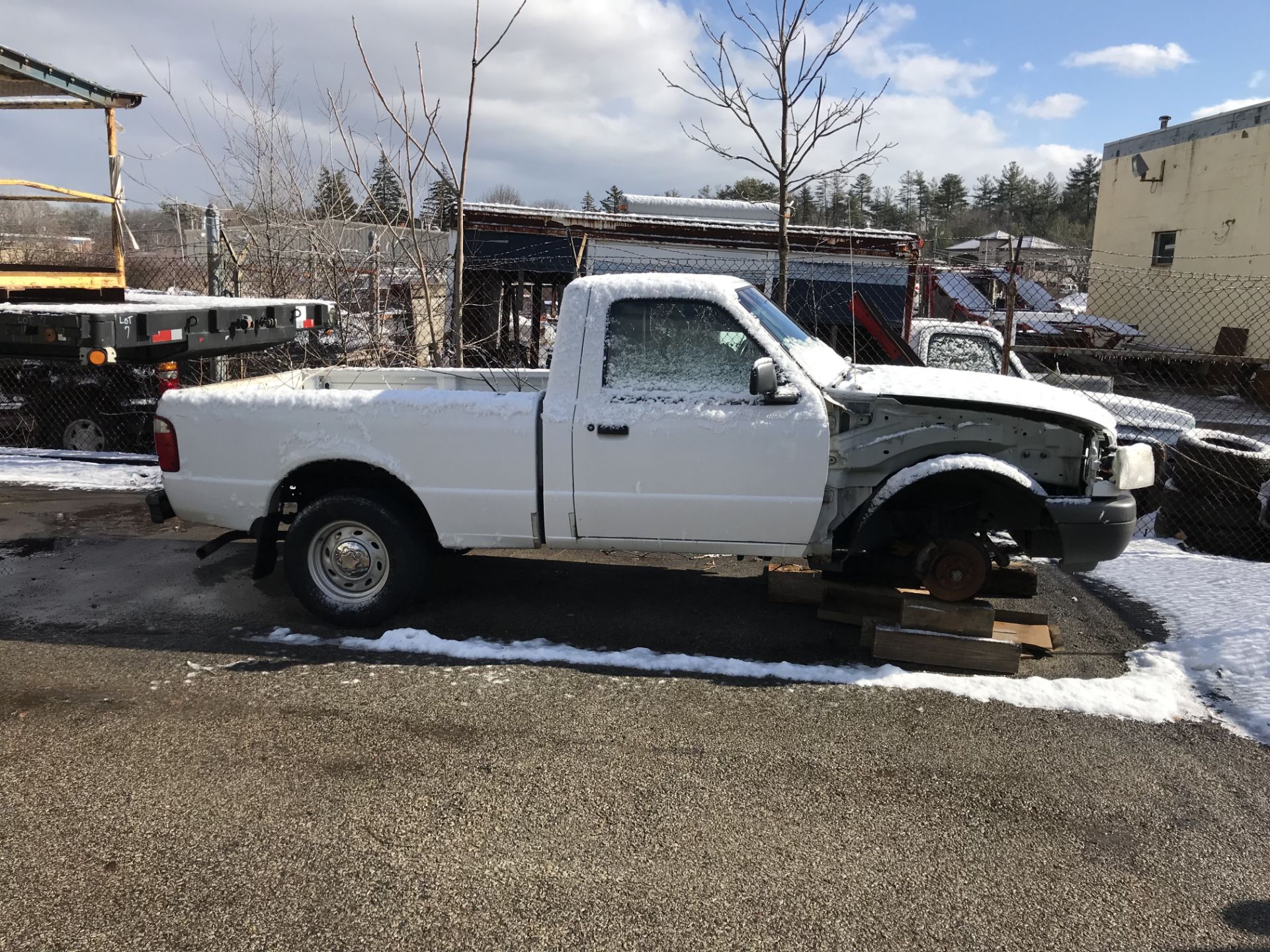 (2) 2001 Ford Ranger Pick Up Trucks Manual Trans, Vin#: 1FTYR10C91TA00720 (Odom: NA) -FOR PARTS ONLY