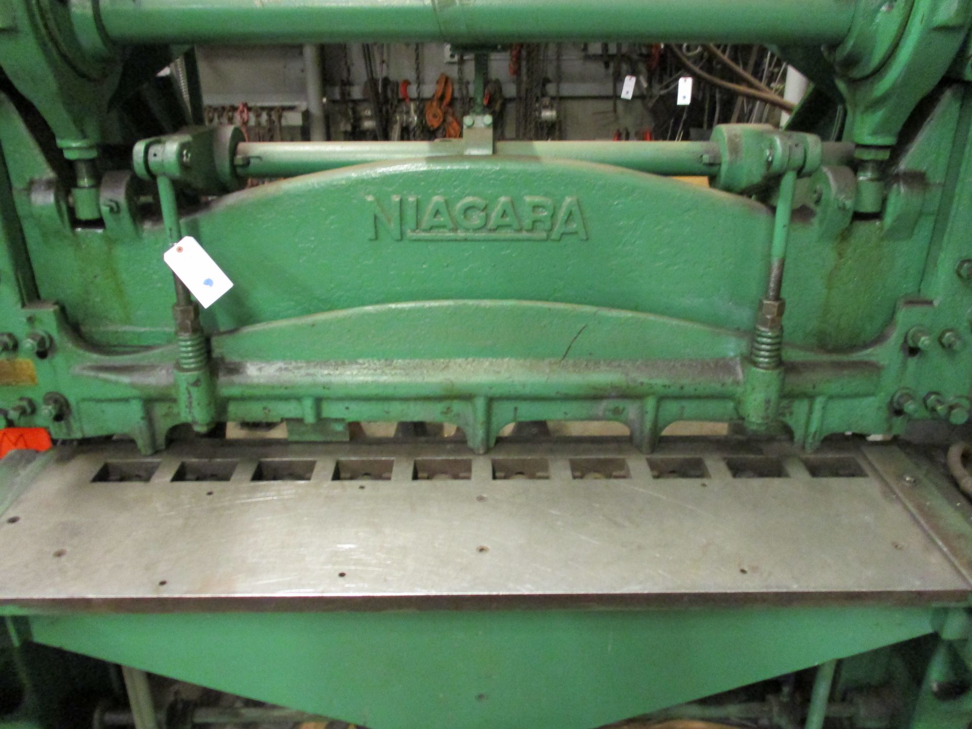 5' Niagra Shear (Cat#: 5E) Factory Number 28274, Cut Capacity 1/4" - Image 2 of 2