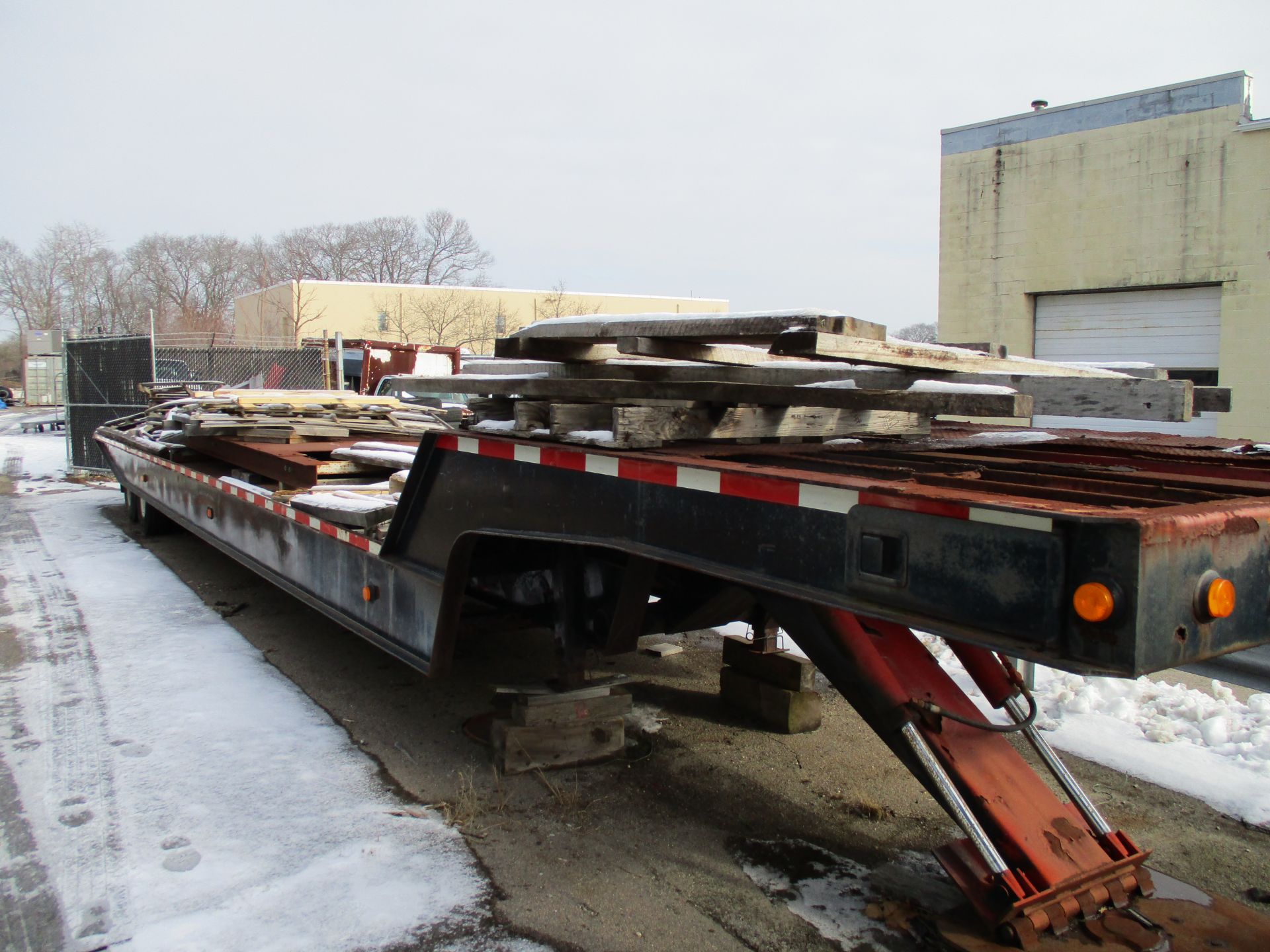 1987 48' Landoll Sliding Deck Trailer 77,000 GVWR, Vin#: 1LH317TH6H1002921 (Has Title - Image 2 of 3