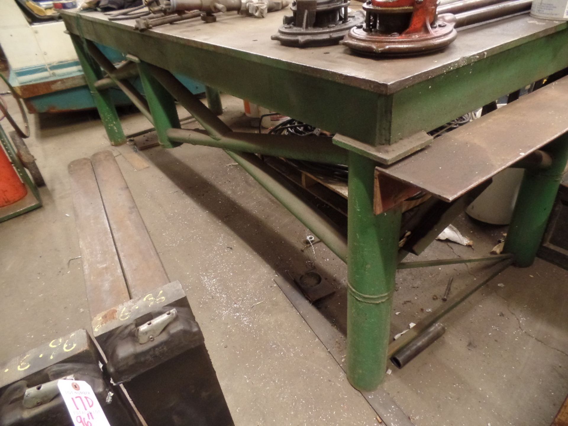Steel Welding Table 40"x 108" & 1" Thick