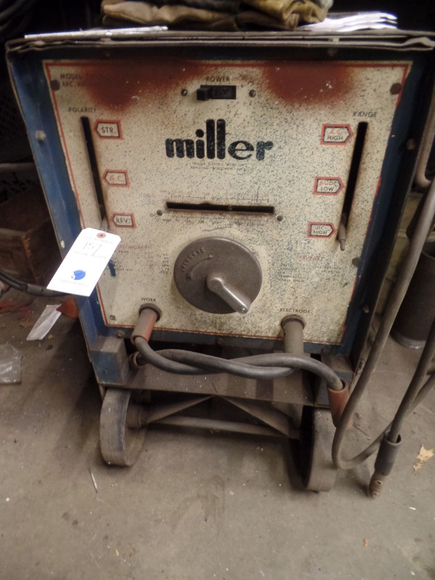 Miller #250 Arc Welder W/ Cart