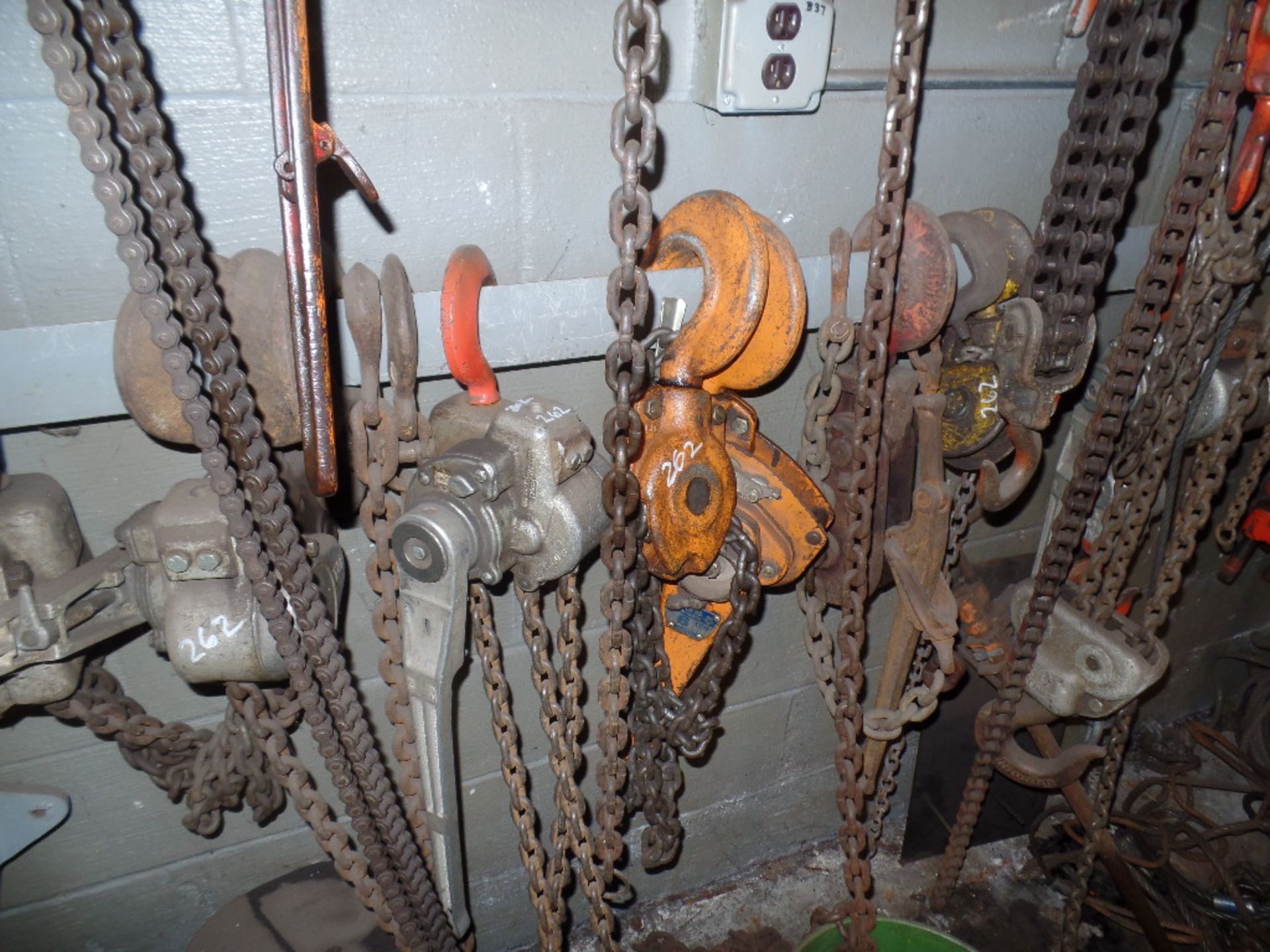 (6) Asst. Chain Hoist