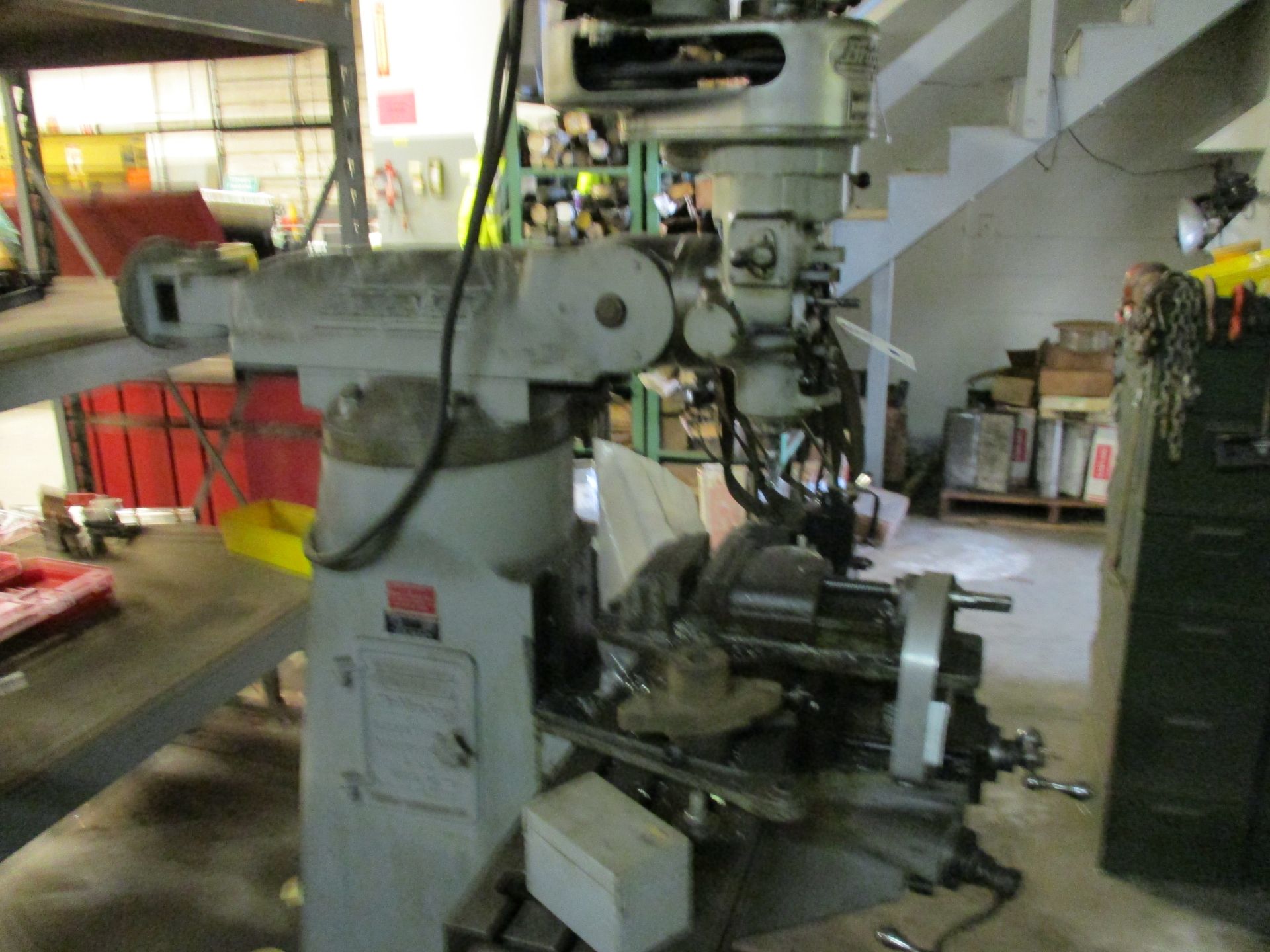 Bridgeport Multi Press Milling Machine, Type HV, J Head (Sn: J45770) (1HP) 42" Table