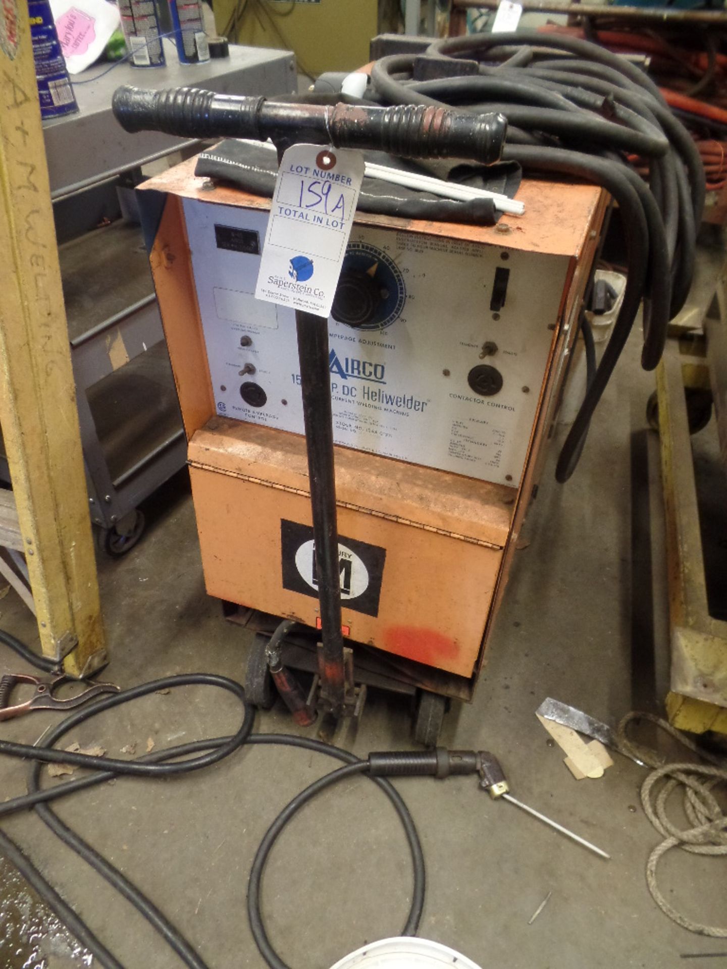 Airco (150 Amp) Dc Heli Welder W/ Cart