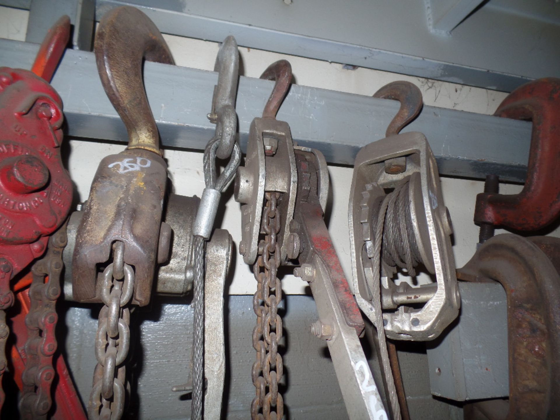 (4) Asst. Chain Hoist