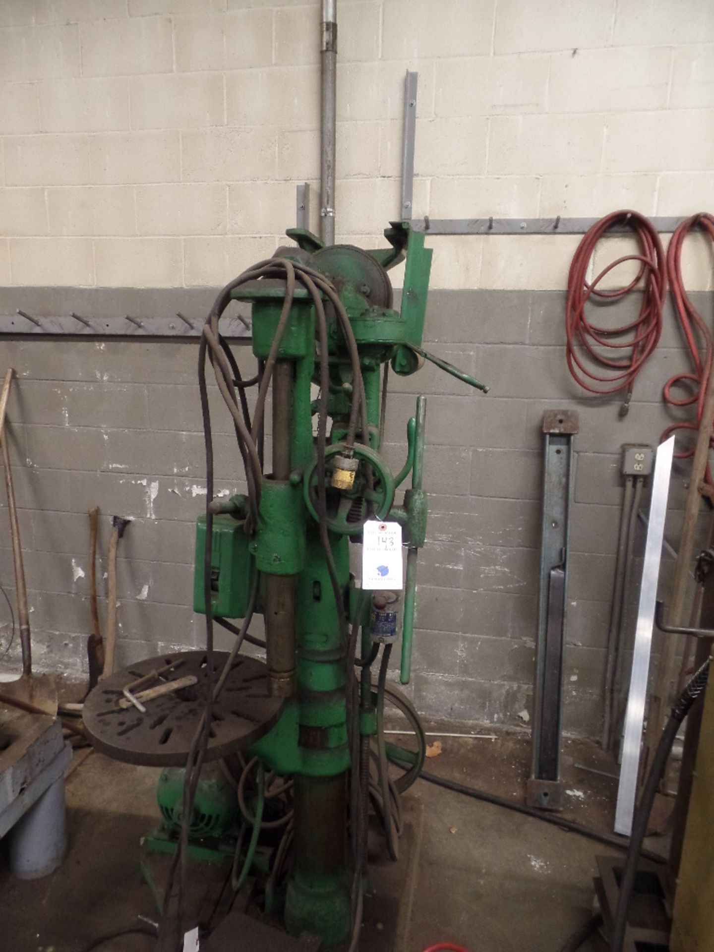 WF & J Barnes Drill Press