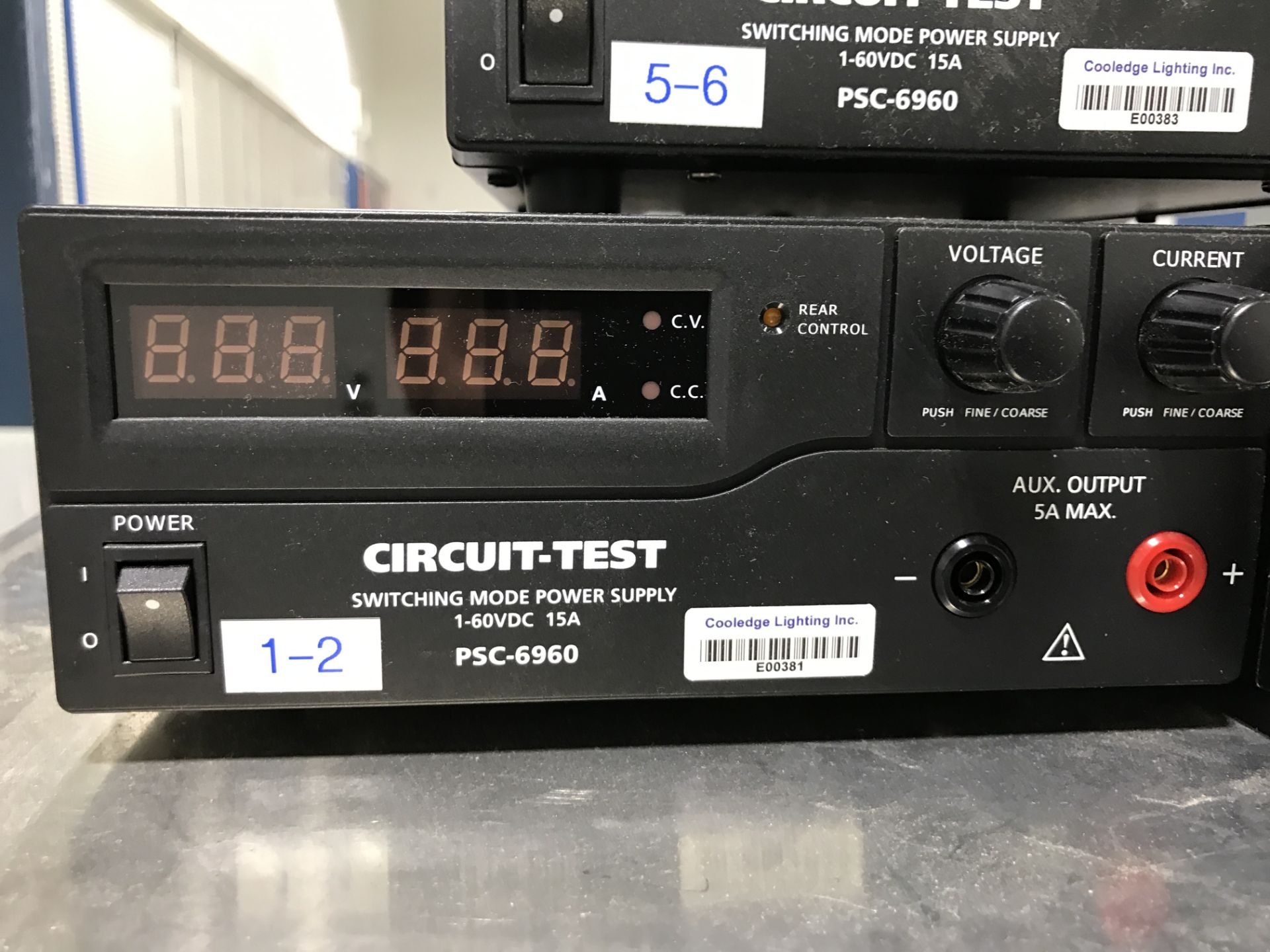 Circuit Test #PSC-6960 Circuit Test Switching Mode Power Supply 1-60VDC 15A - Image 2 of 2