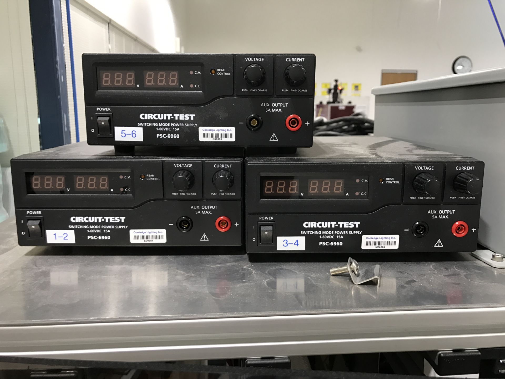 Circuit Test #PSC-6960 Circuit Test Switching Mode Power Supply 1-60VDC 15A