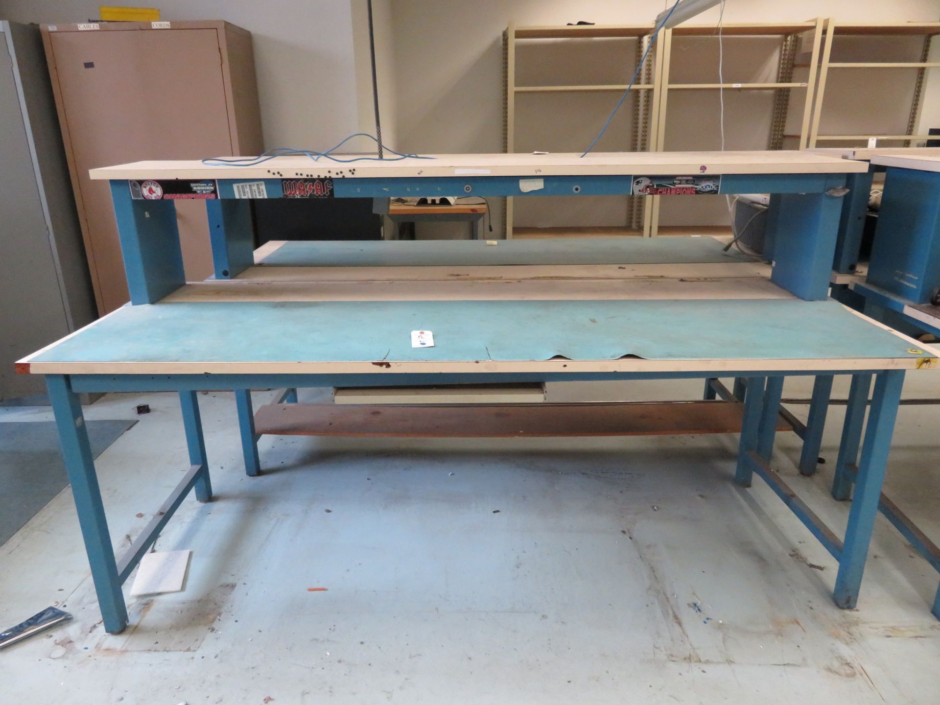 (5) Production Industries Work Bench 8' x 36"