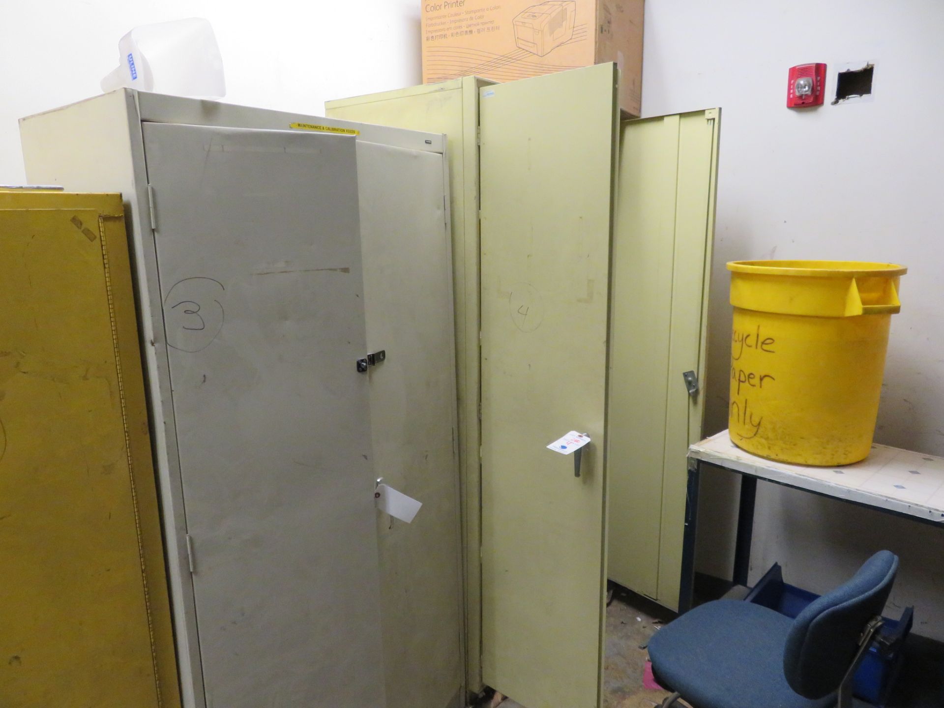 (4) 2-Door Storage Cabinets (in Loading Dock Area) - Image 3 of 3