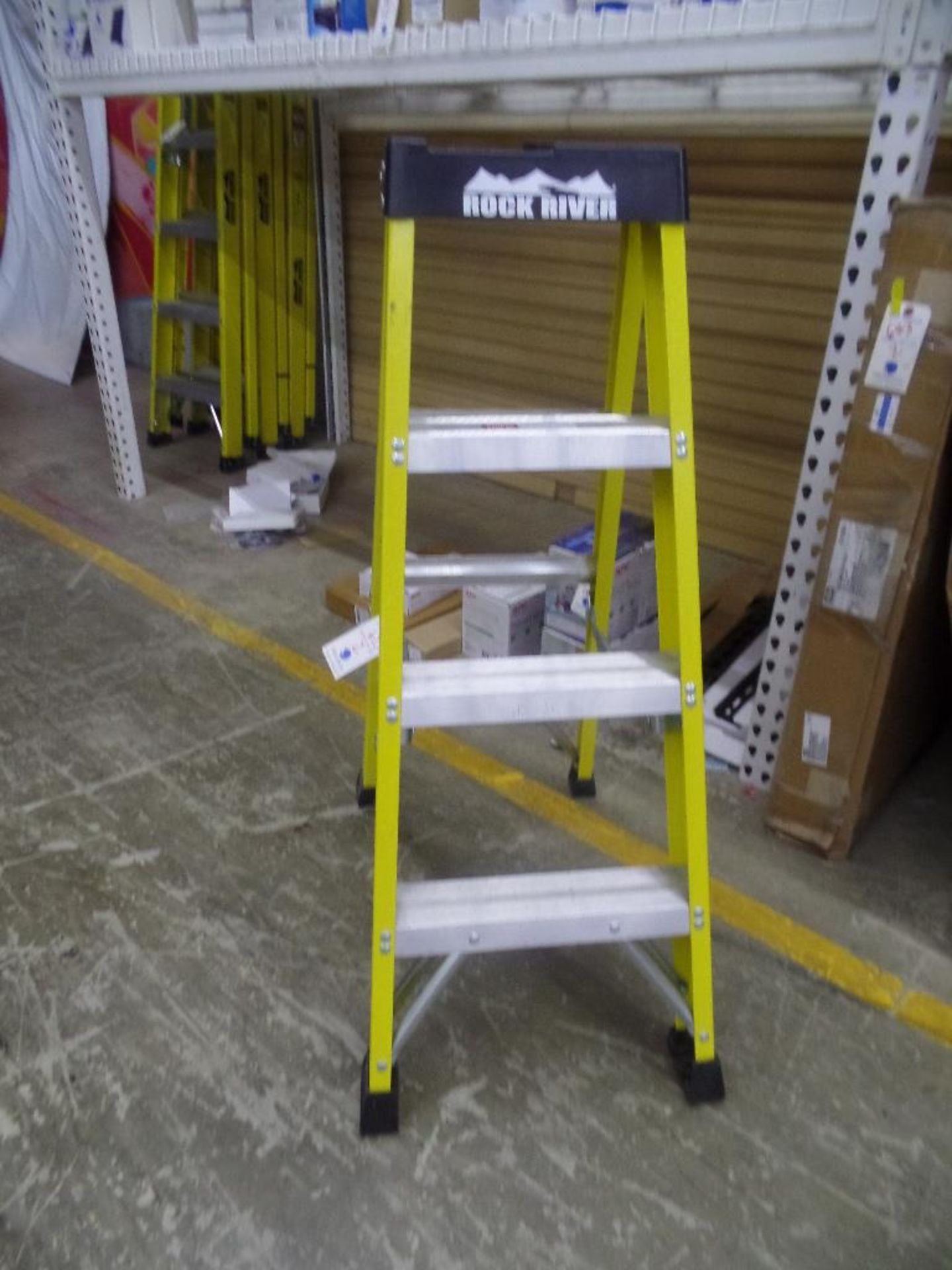 (2) 4' Rock River 4' Fiberglass Step Ladders