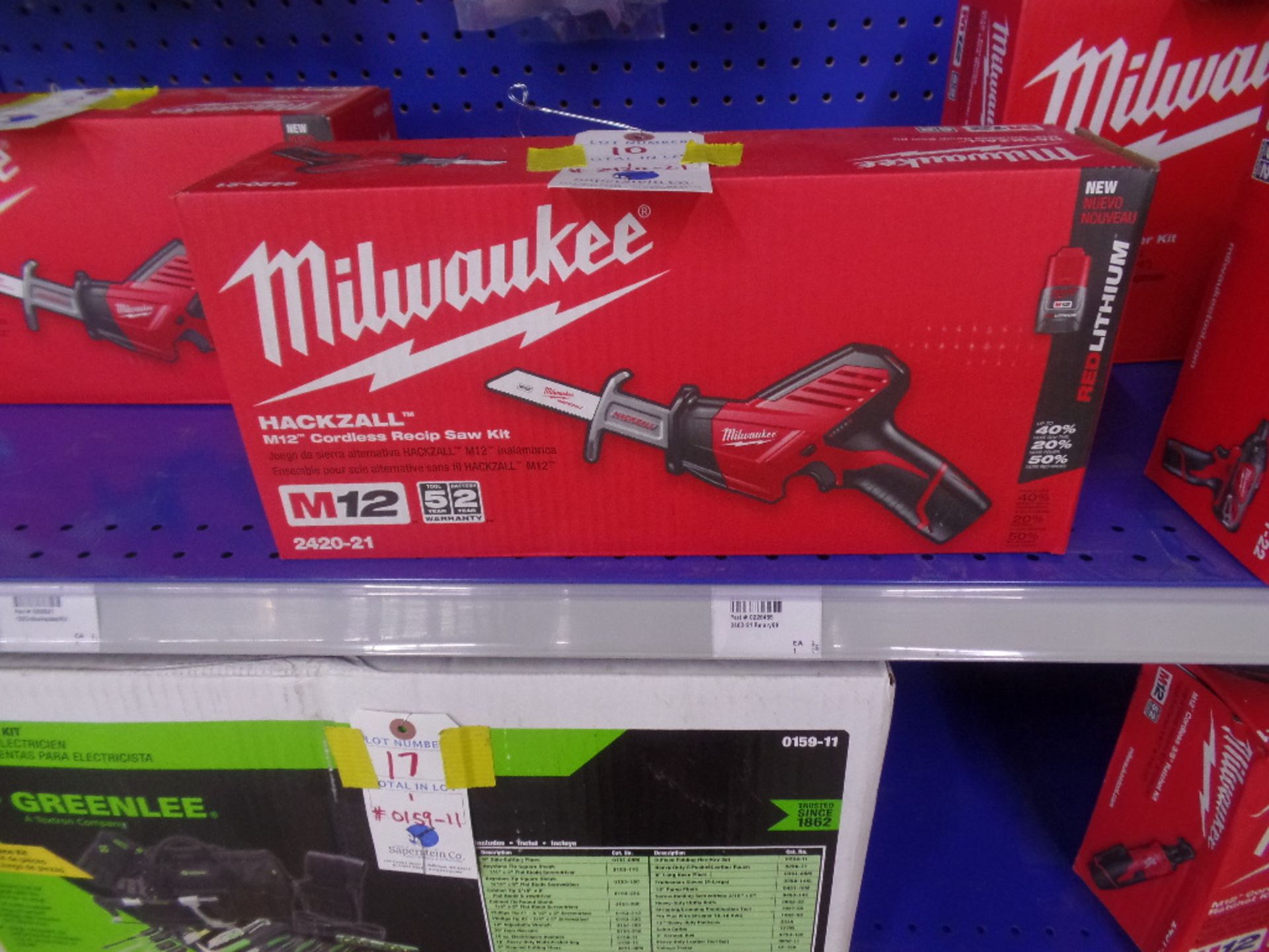 Milwaukee #2420-21 M12 Cordless Reciprocating Saw (New in Box)