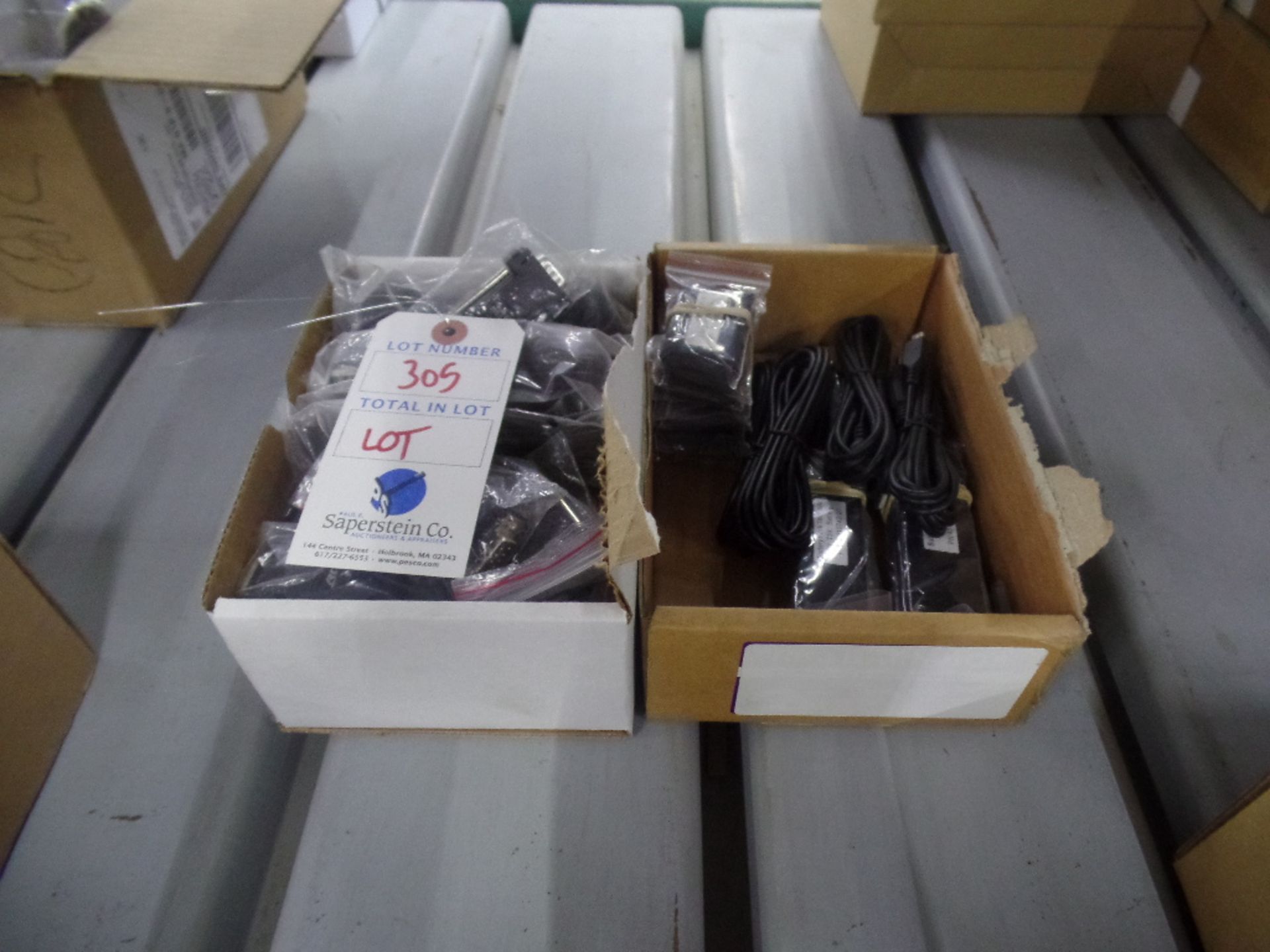 {LOT} Asst. Cords & Batteries