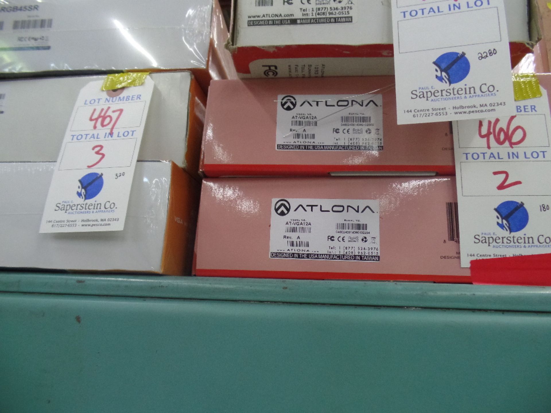 (2) Atlona #AT-VGA12A Distribution Amps