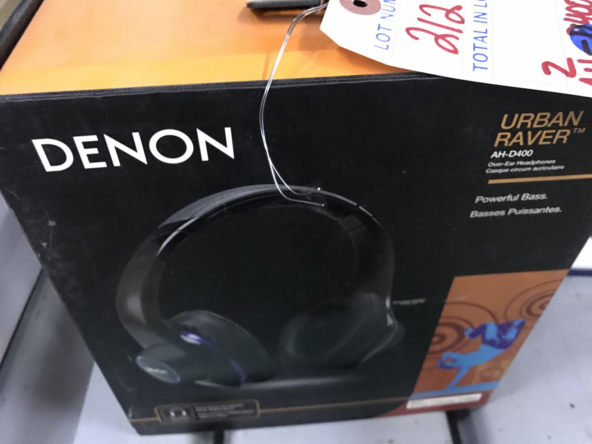 (2) Denon #AH-D400 Headphones (Over Ear) - Image 2 of 2