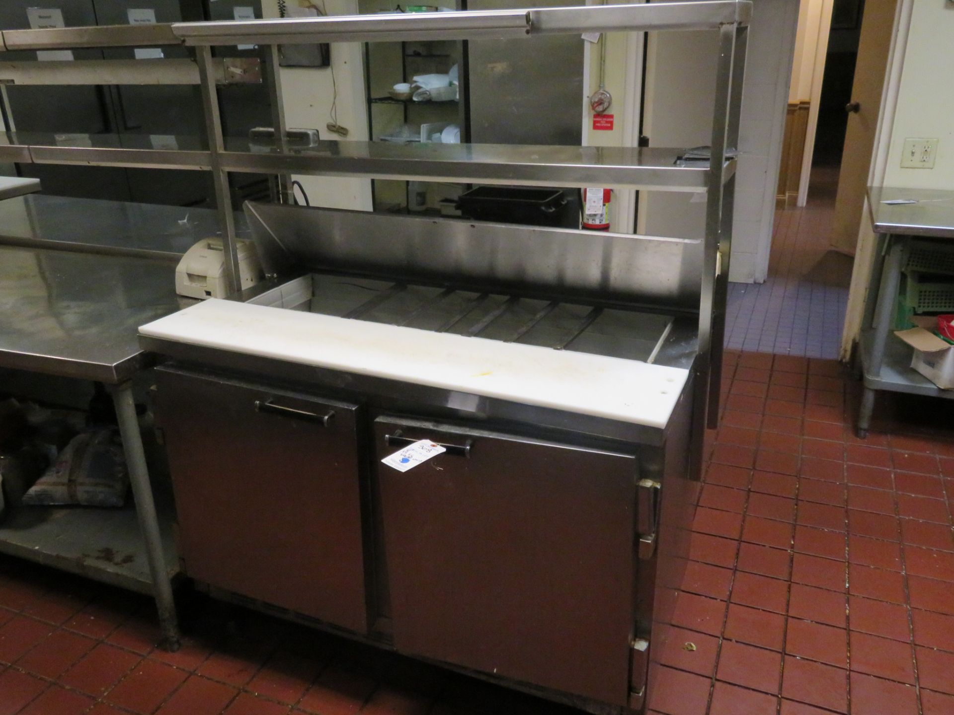 4' Stainless Steel Self Contained Salad Unit