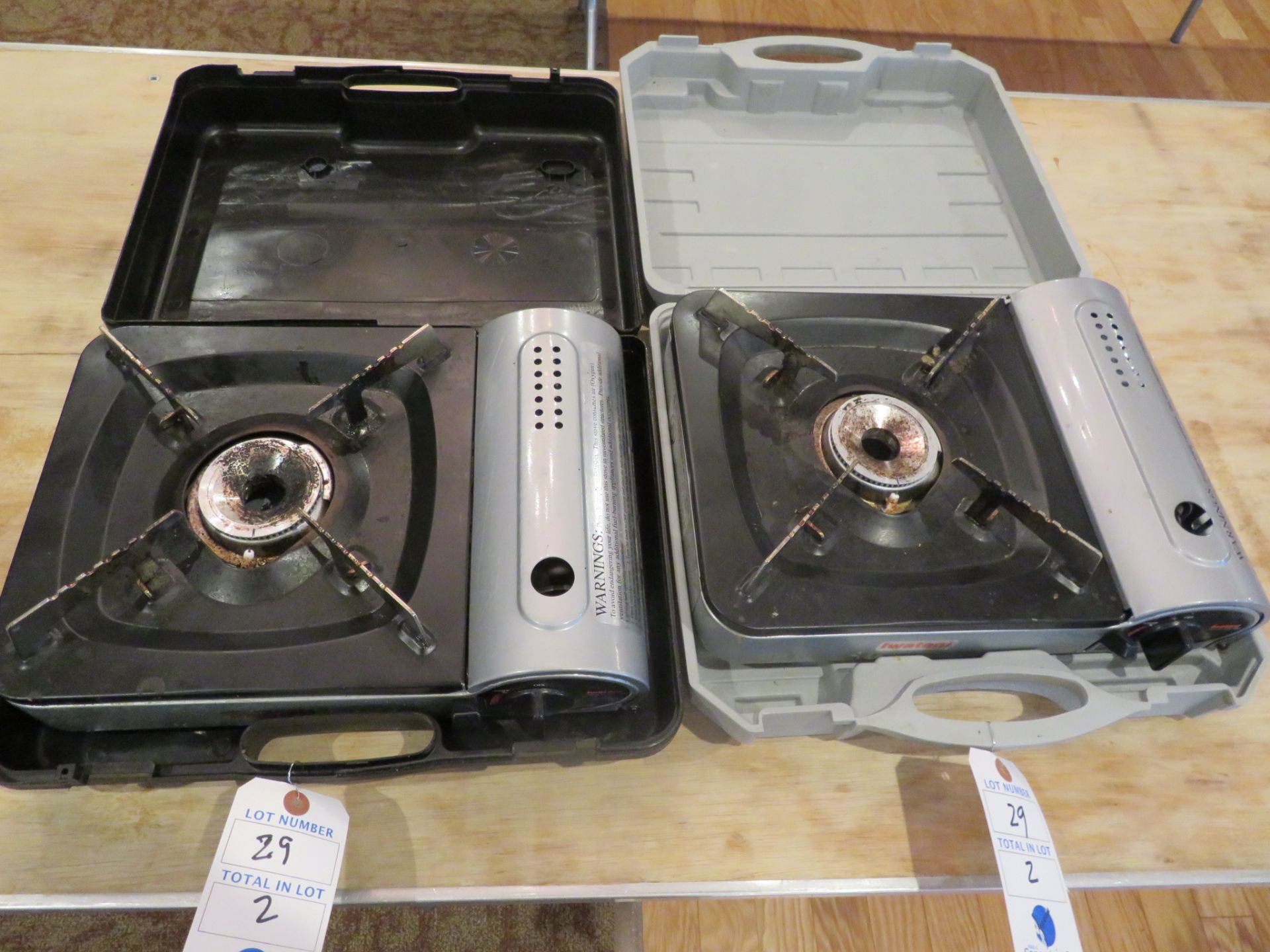 (2) Iwatani Butane Single Burner Stove Top ZA3HP