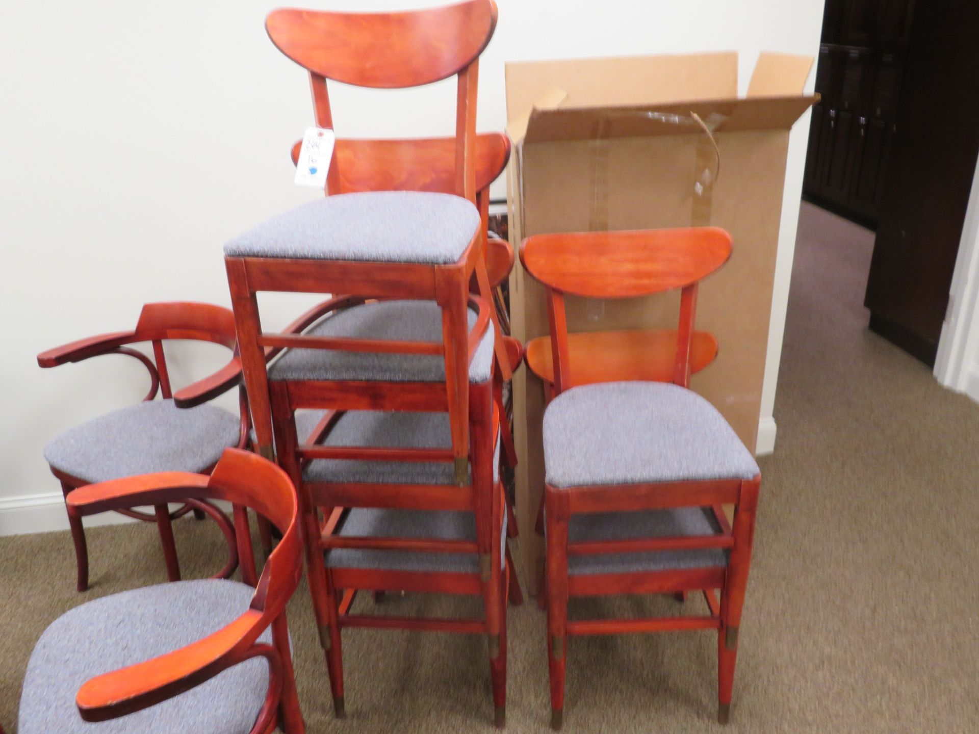 (16) Stackable Chairs