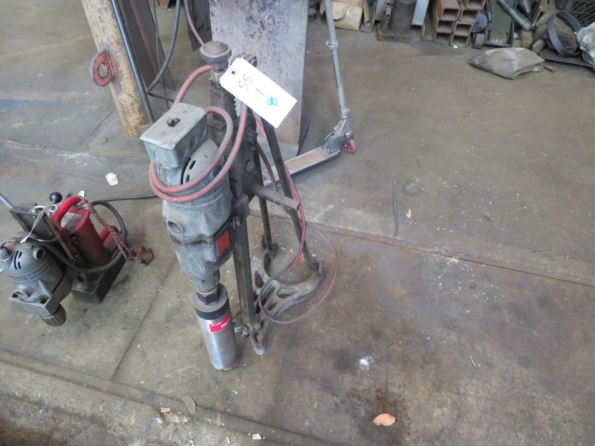 Milwaukee Coring Drill w/Bit & Stand