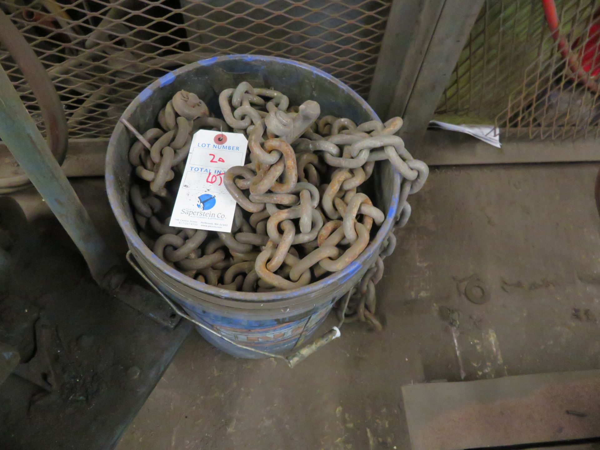 {LOT} Cable, Hose, Slings, Hanging End & Bucket