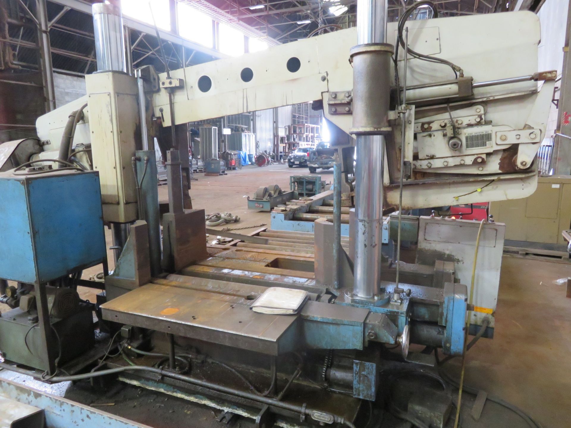 Daito #ST6090 Double Column Horizontal Metal Cutting Band Saw Mfg.#: 249A07-1 w/37.5'L x 4.5'W ( - Image 4 of 4