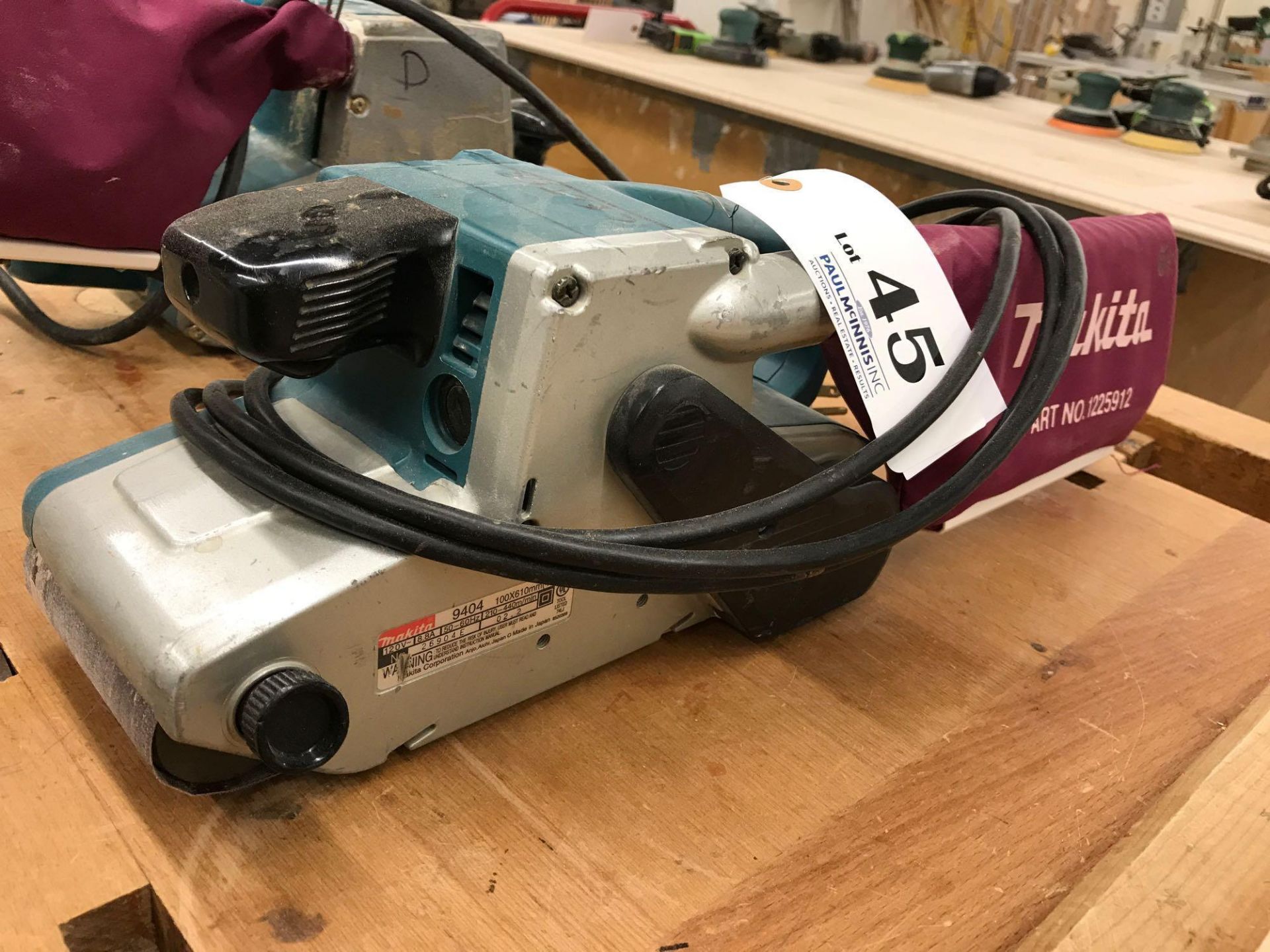 Makita belt sander